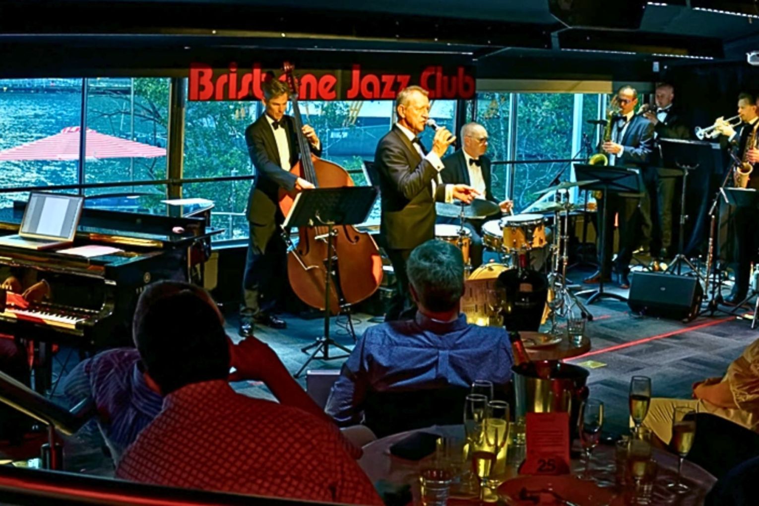 Brad Leaver and Swing Central at Brisbane Jazz Club. Photo: Courtesy of Brisbane Jazz Club
