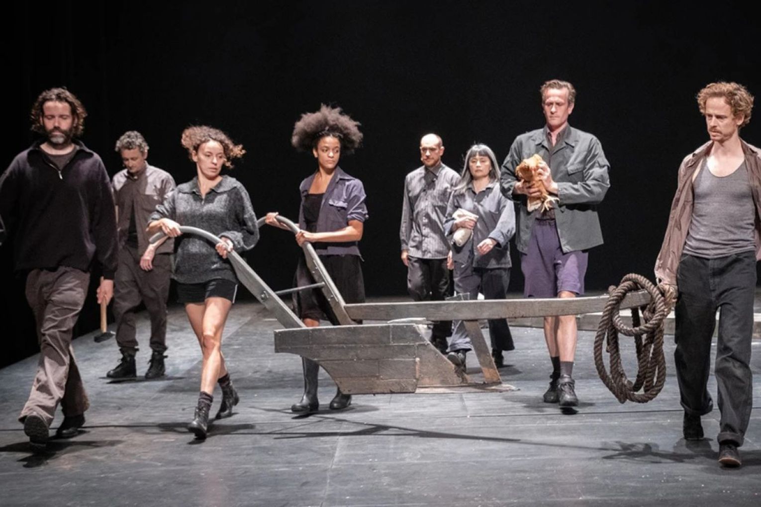 Belgium artists Works and Days have had their Thursday performance cancelled amid Middle East conflict. Photo: Adelaide Festival.