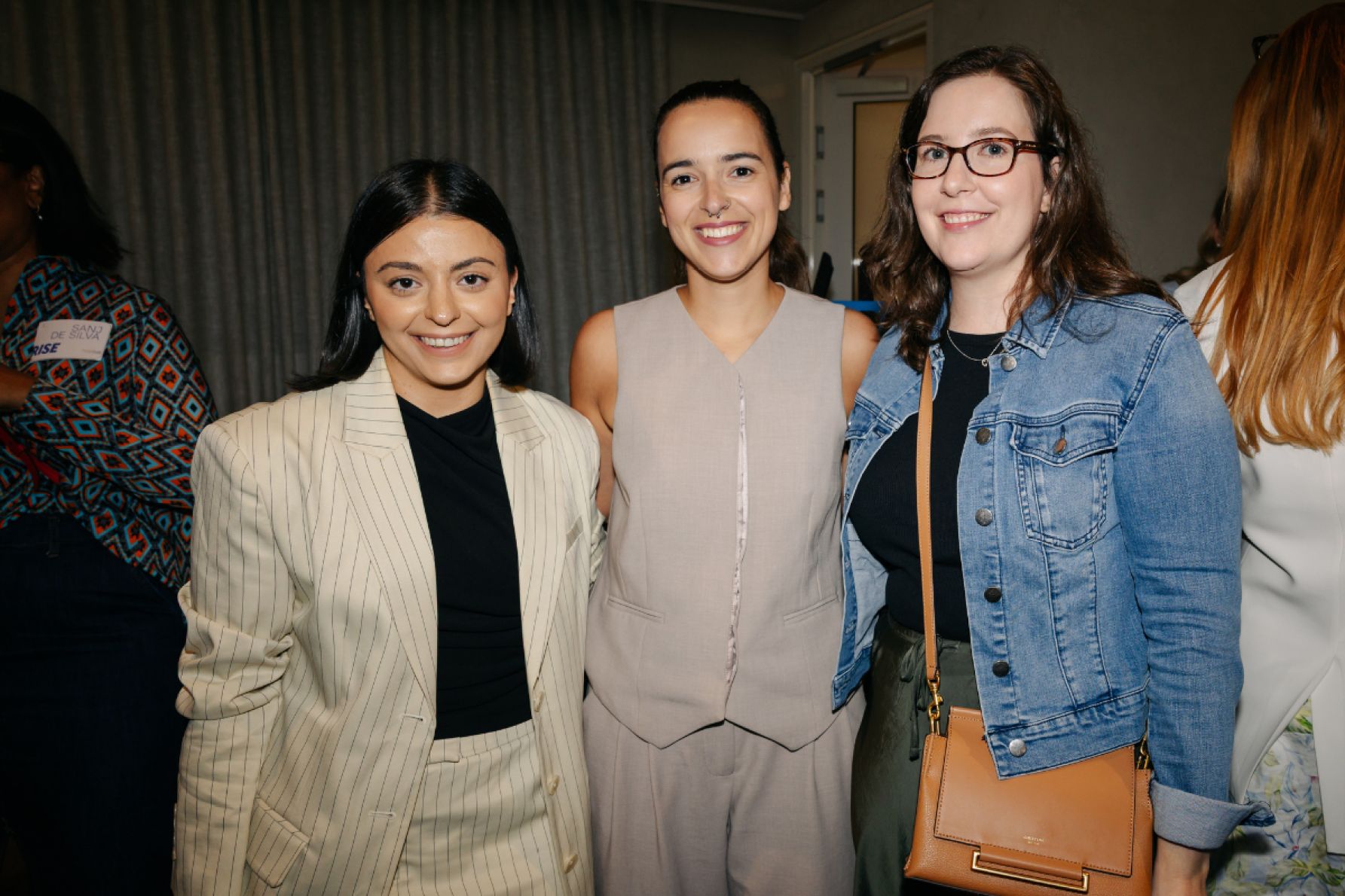 Vanessa Camerlengo, Courtney Seragusana and Lauren Gallina