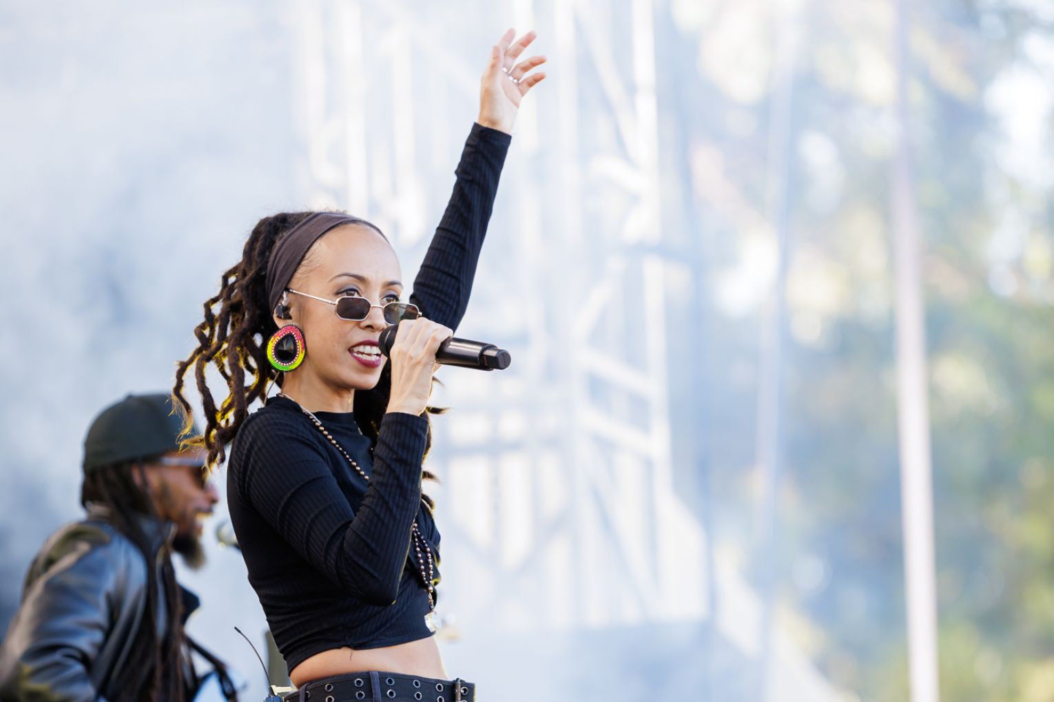 Nattali Rize at WOMADelaide 2026. Photo: Ben Kelly.