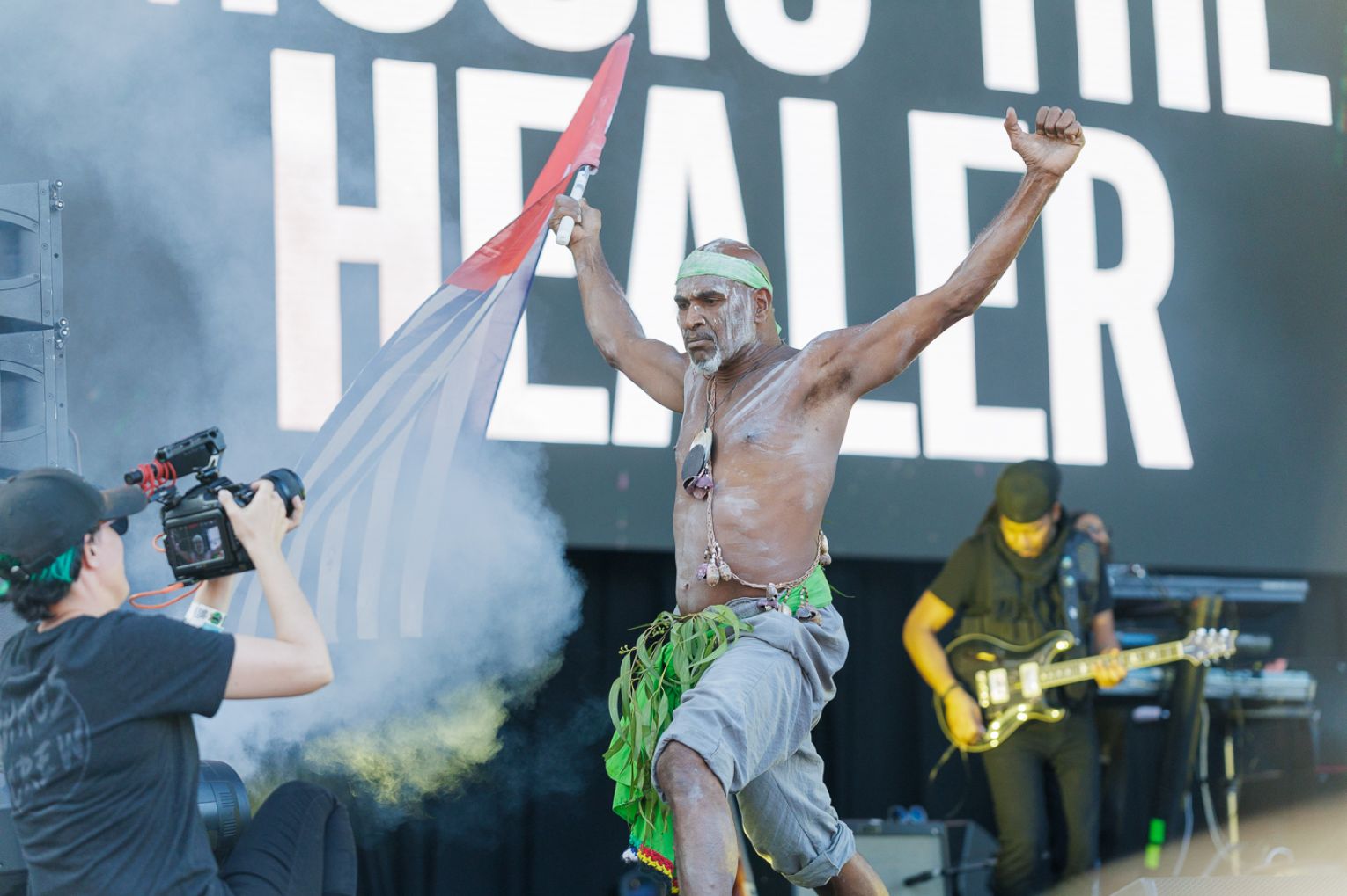 Nattali Rize at WOMADelaide 2026. Photo: Ben Kelly.