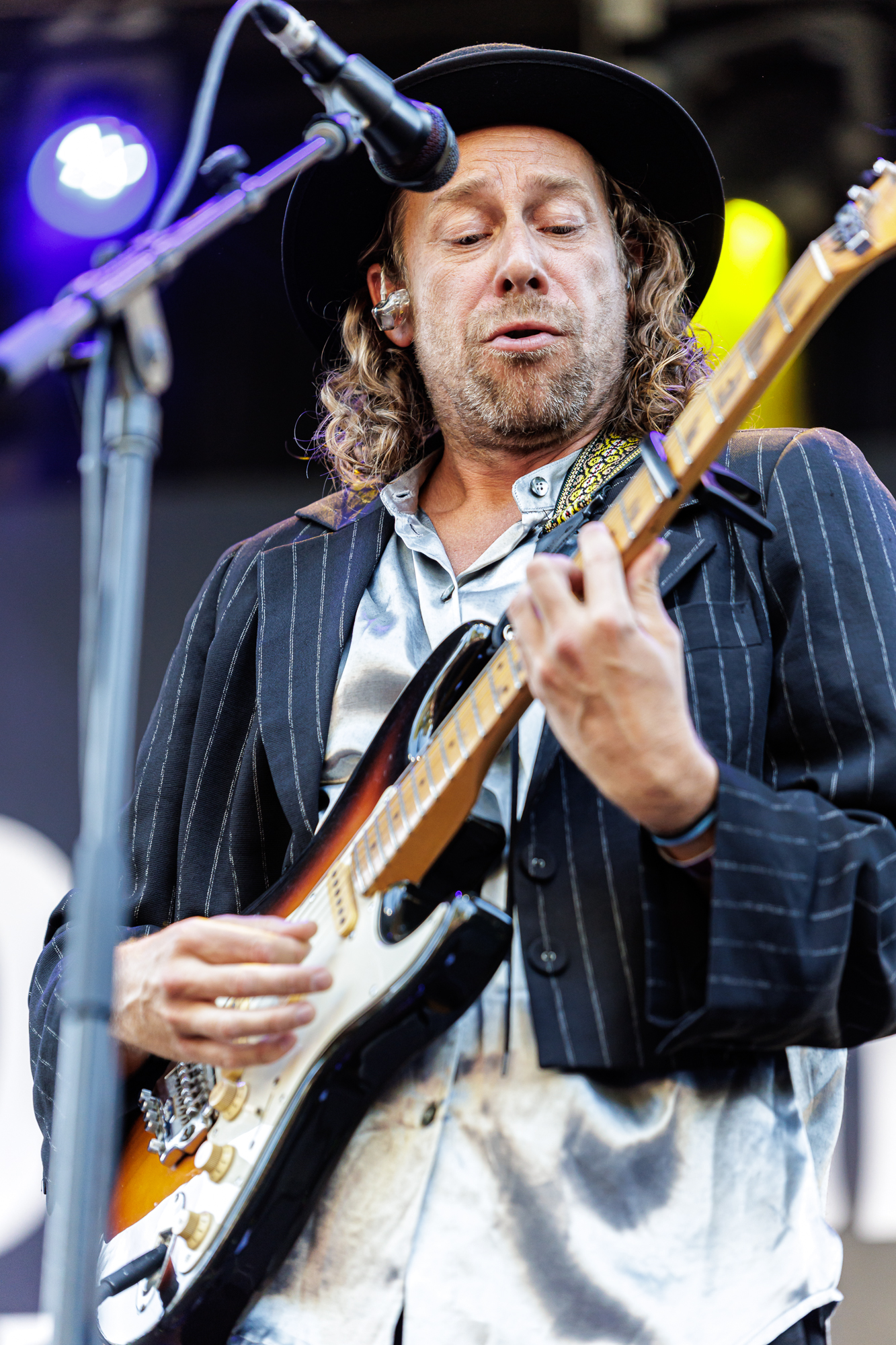 My Baby guitarist Daniel Johnston at WOMADelaide 2026. Photo: Ben Kelly.
