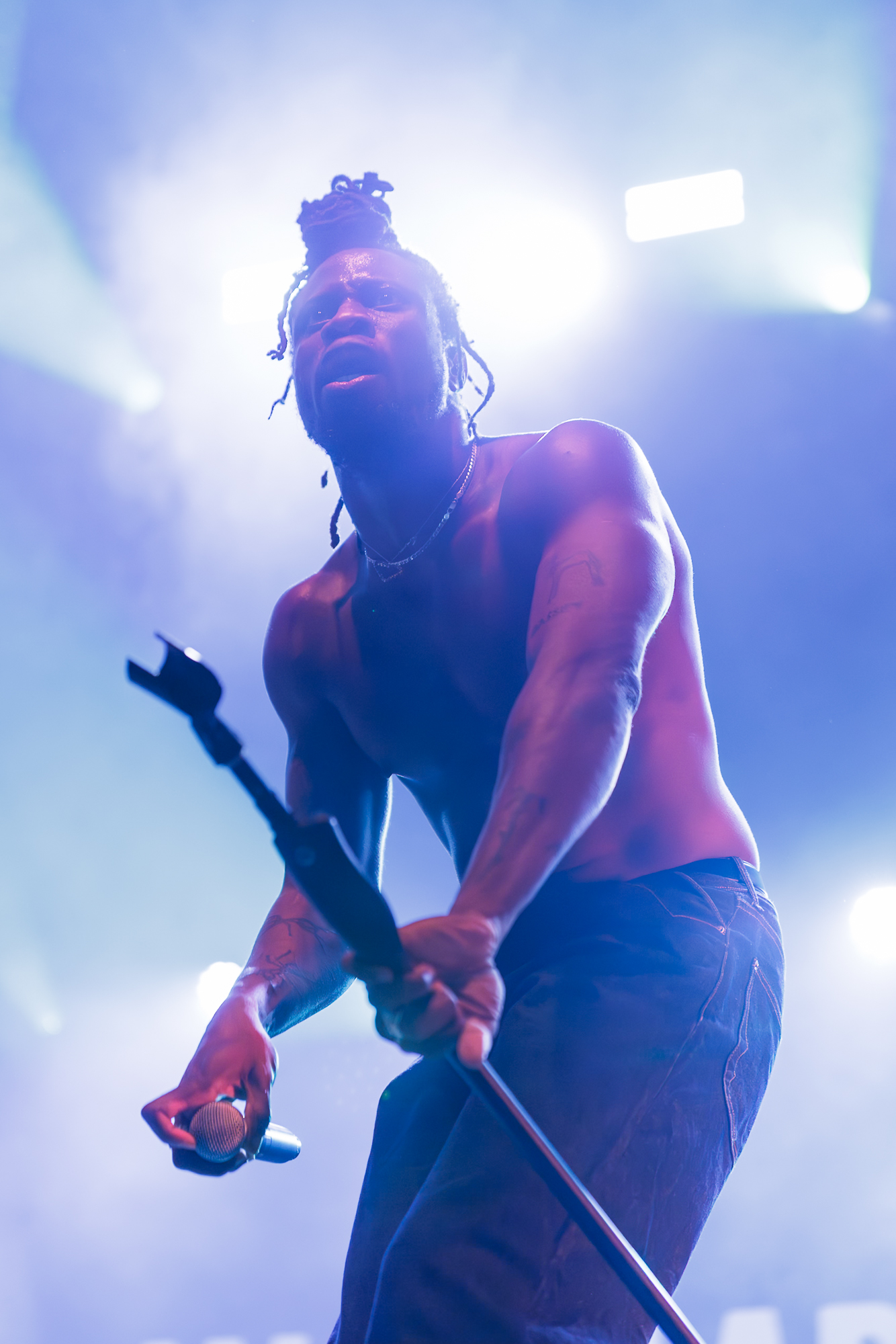 Obongjayar at WOMADelaide 2026. Photo: Ben Kelly.