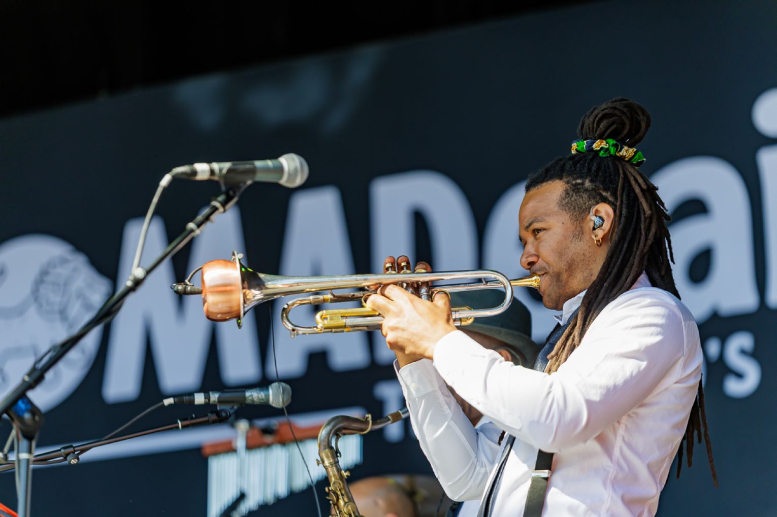 Cuban jazz pianist Roberto Fonseca and his band at WOMADelaide 2026. Photo: Ben Kelly.