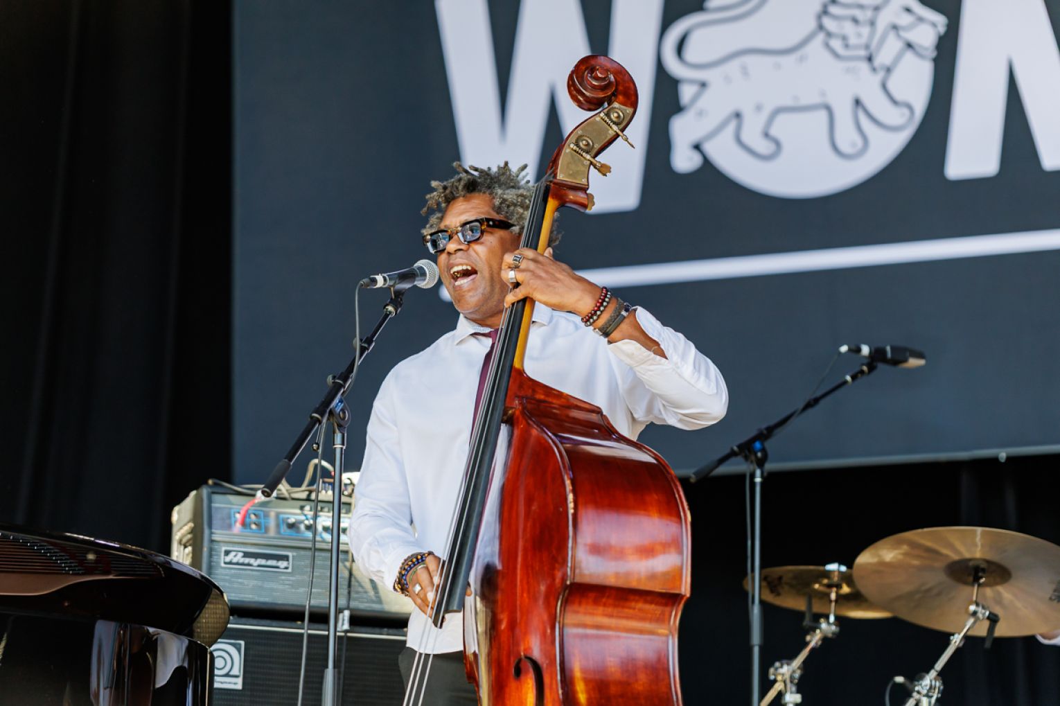 Cuban jazz pianist Roberto Fonseca and his band at WOMADelaide 2026. Photo: Ben Kelly.