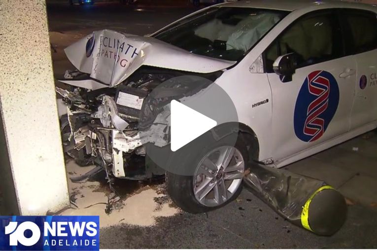 Thumbnail for VIDEO: Clinpath car crashes into court | Carjacking at Goodlife Gym