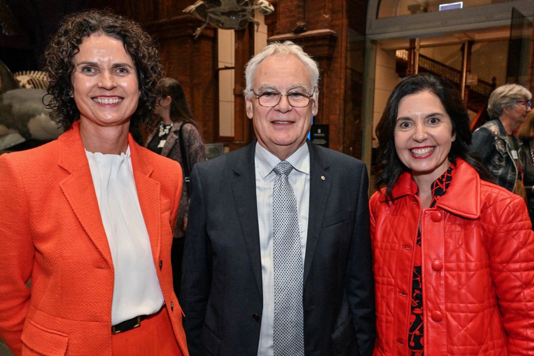 Sarah Andrews, Robert Saint and Samantha Hamilton
