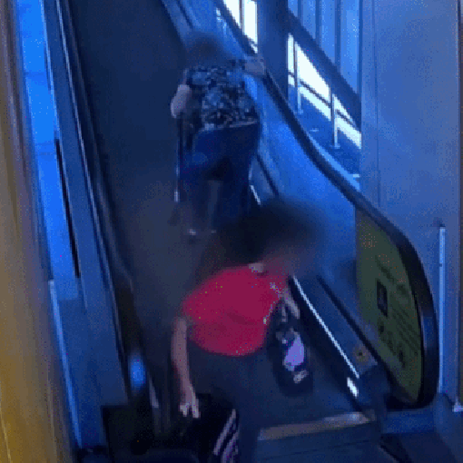 Thumbnail for Shock Brisbane Airport CCTV footage prompts Easter warning