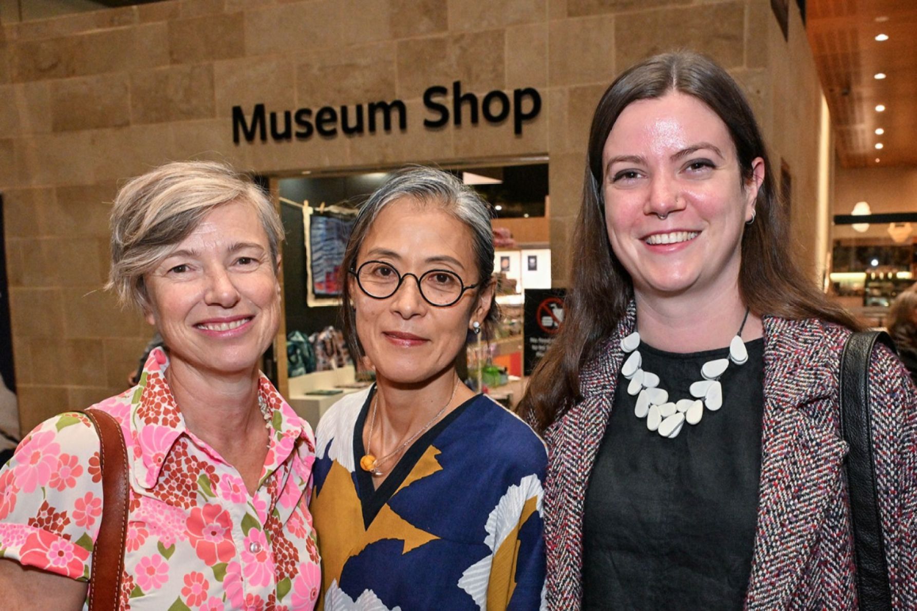 Justine McLaren, Akie Haga and Isobel Waters
