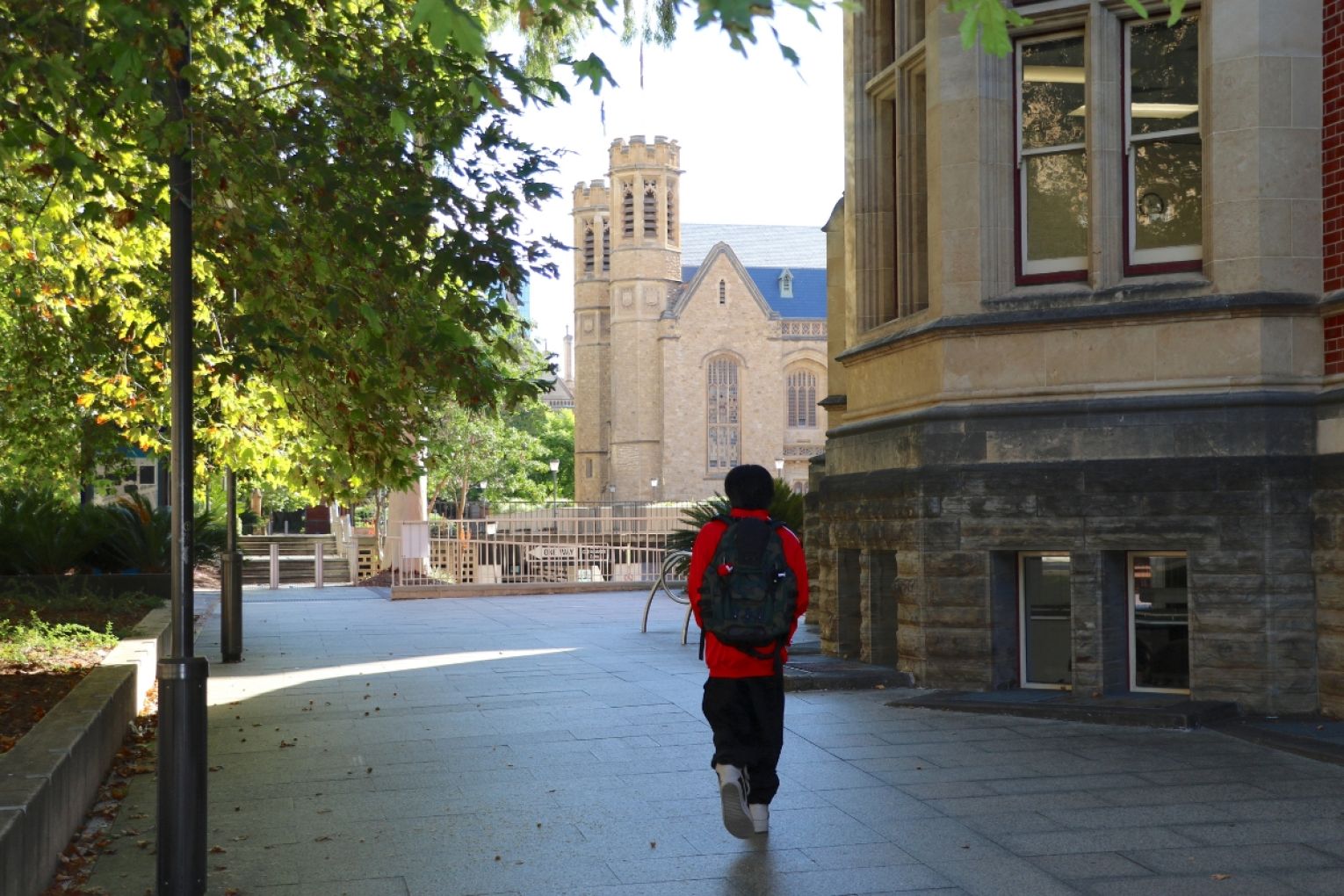 Adelaide University has thousands fewer international students than targeted for 2026. Photo: Charlie Gilchrist/InDaily.