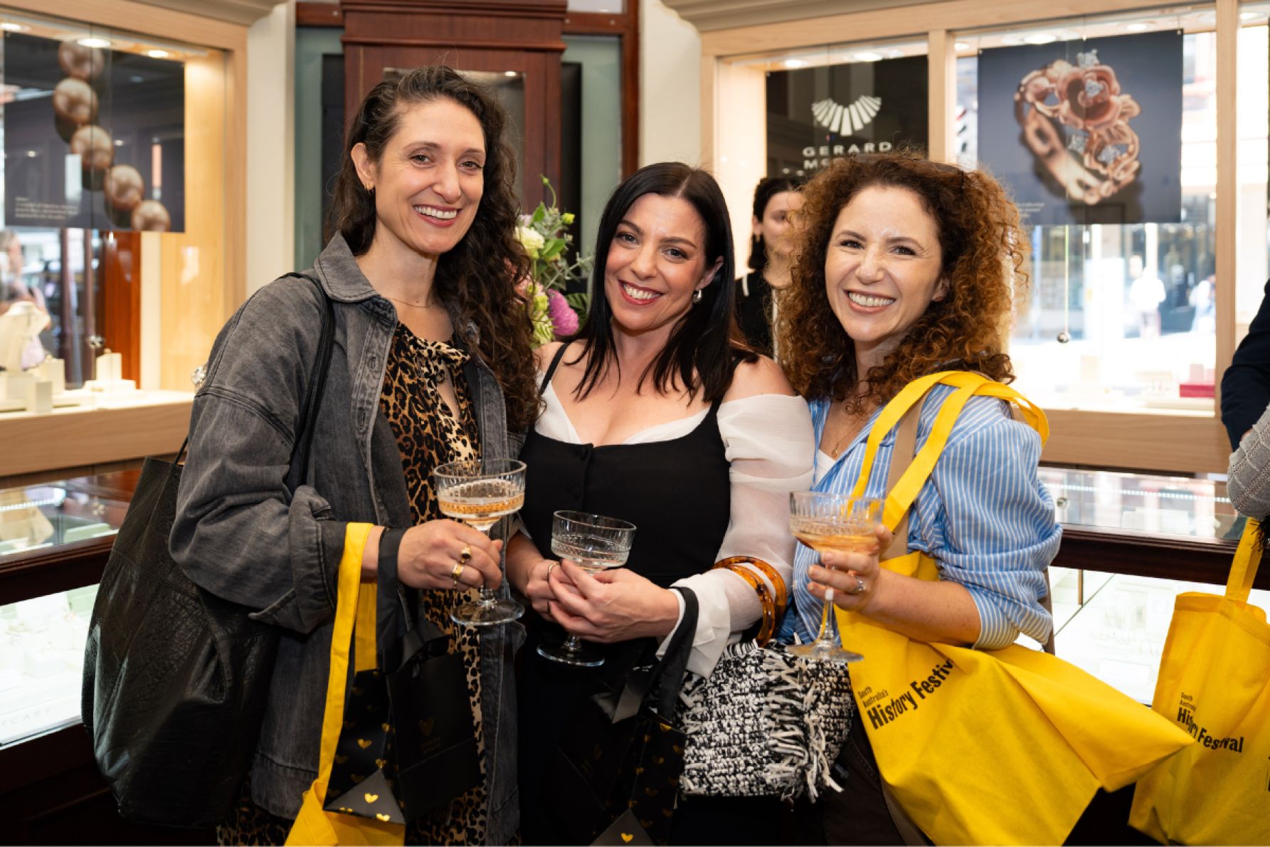 Ali Pavic, Zoe Rice and Jessica Galletly