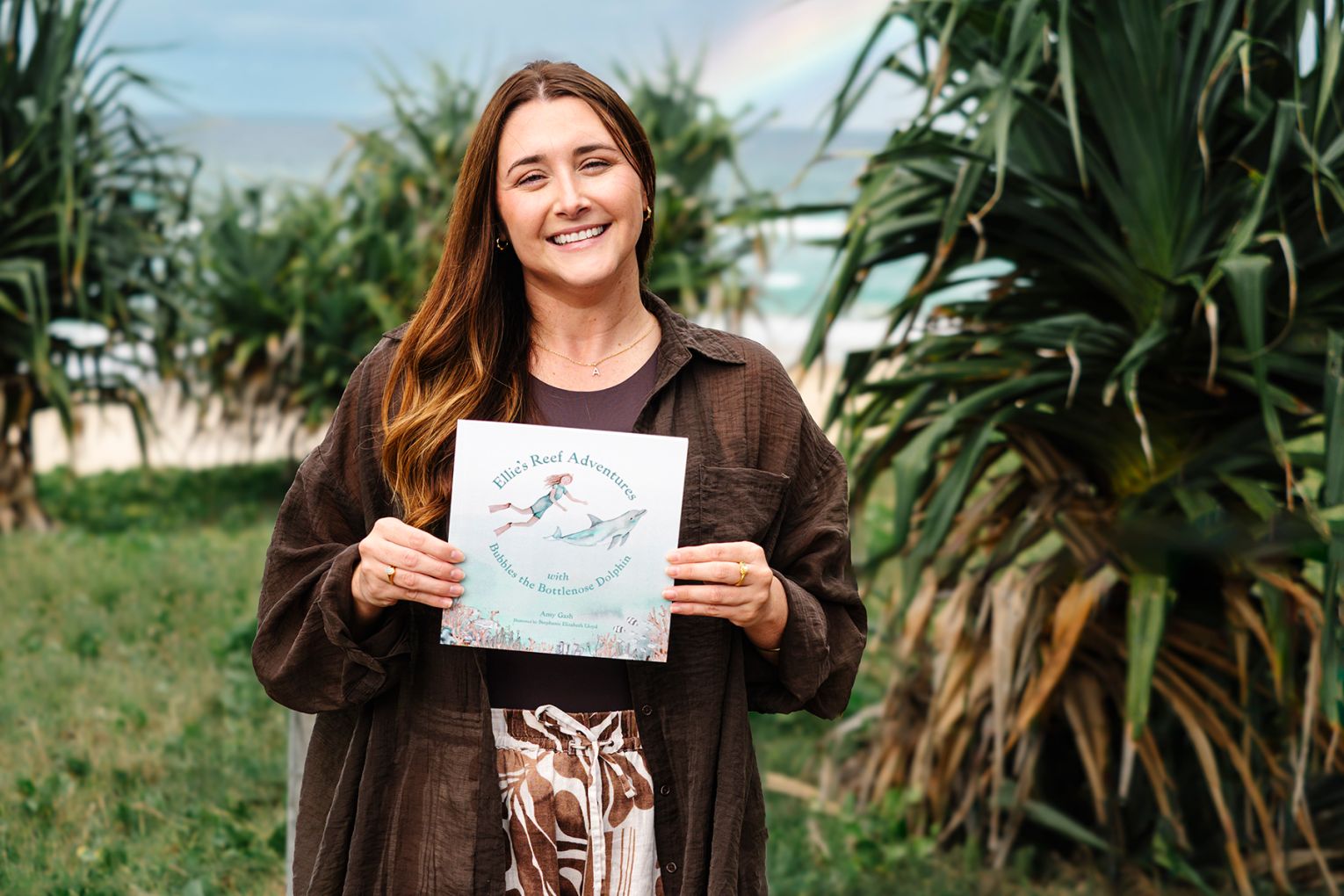 Amy Gash's marine conservation book series, Ellie's Reef Adventures, launched yesterday.