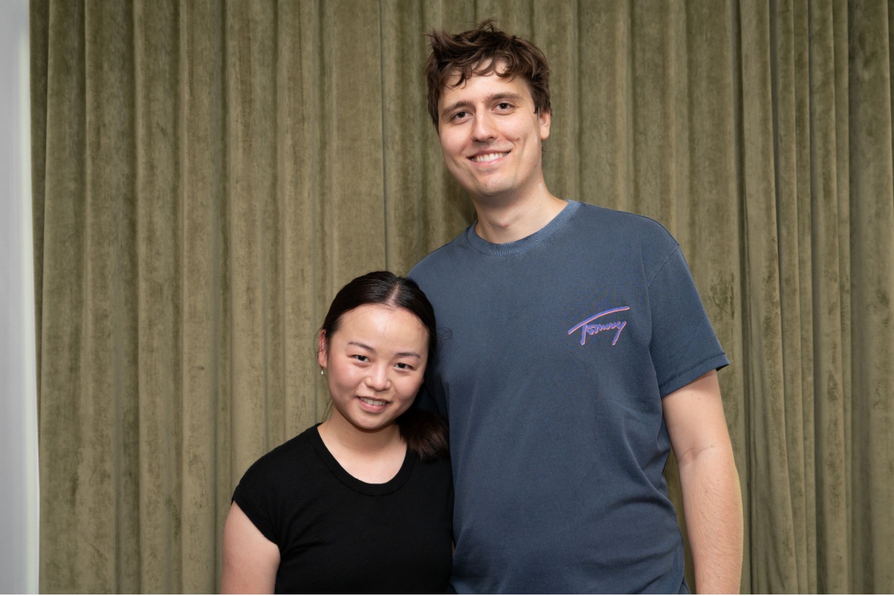 Ashley Wang and Ben Alberton