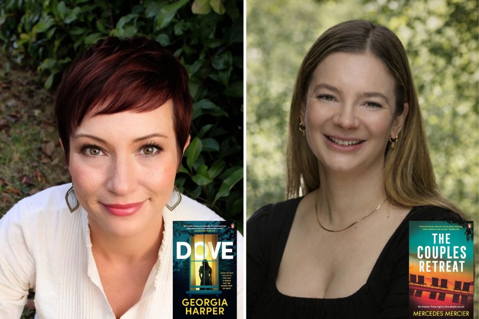 Left: Georgia Harper, picture by Diane Sakrzewski. Right: Mercedes Mercier. Picture by Shaun Li