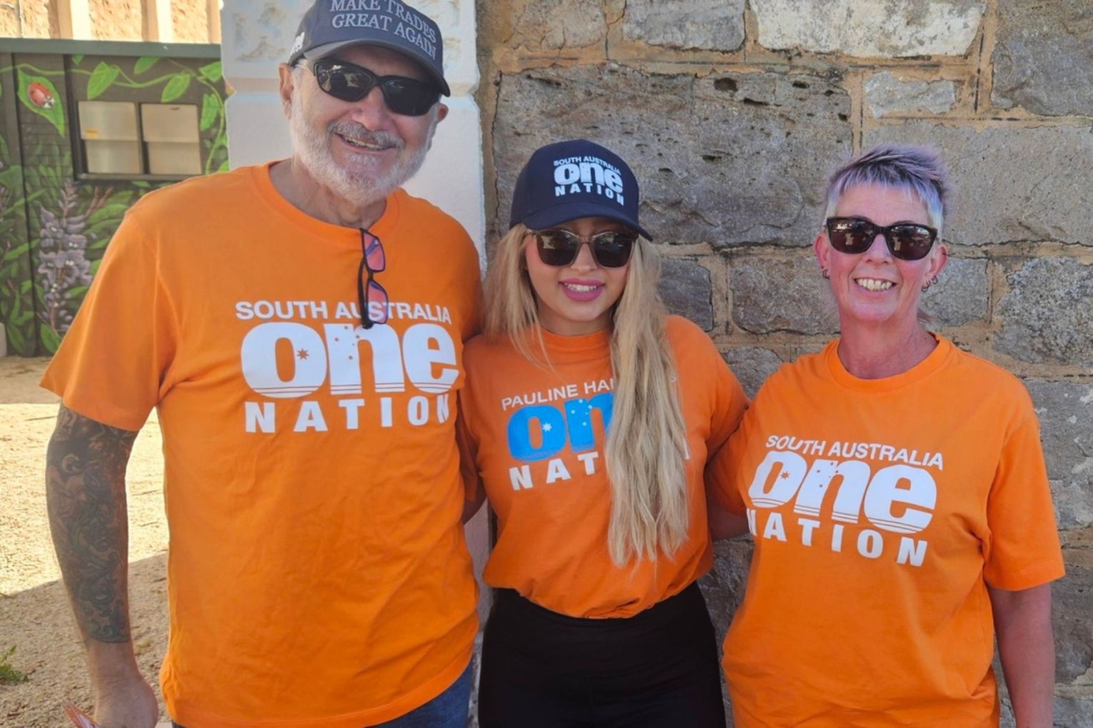 Votes were discovered in the SA seat held by One Nation MP Chantelle Thomas (centre). Picture: Facebook