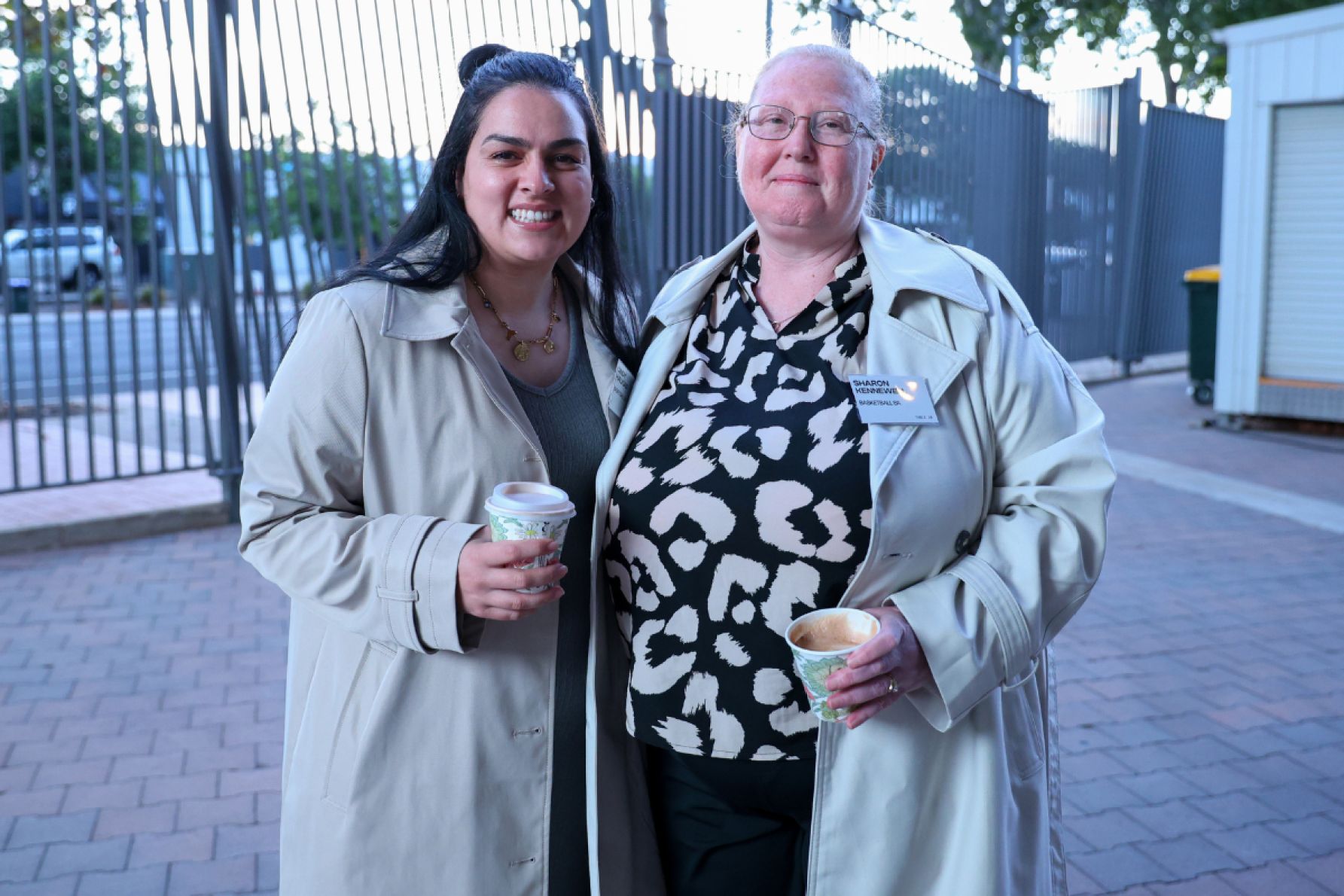 Cindy Halkias and Sharon Kennewell