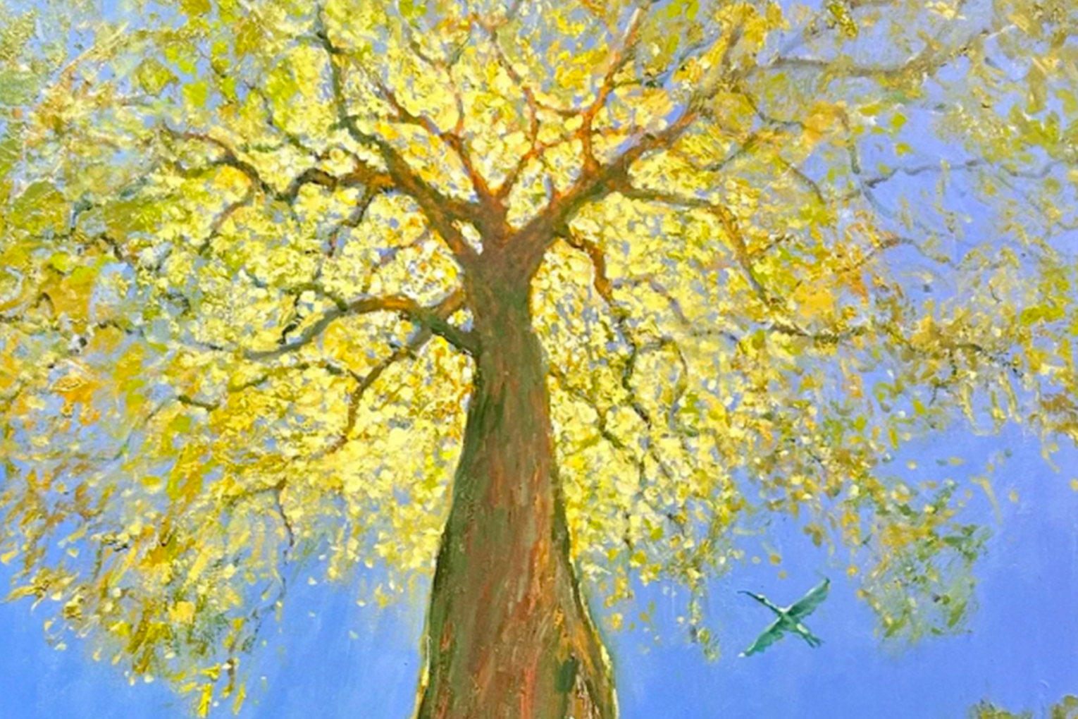 'Standing Tall' by David Hinchcliffe, one of the works available for purchase at the fundraiser event