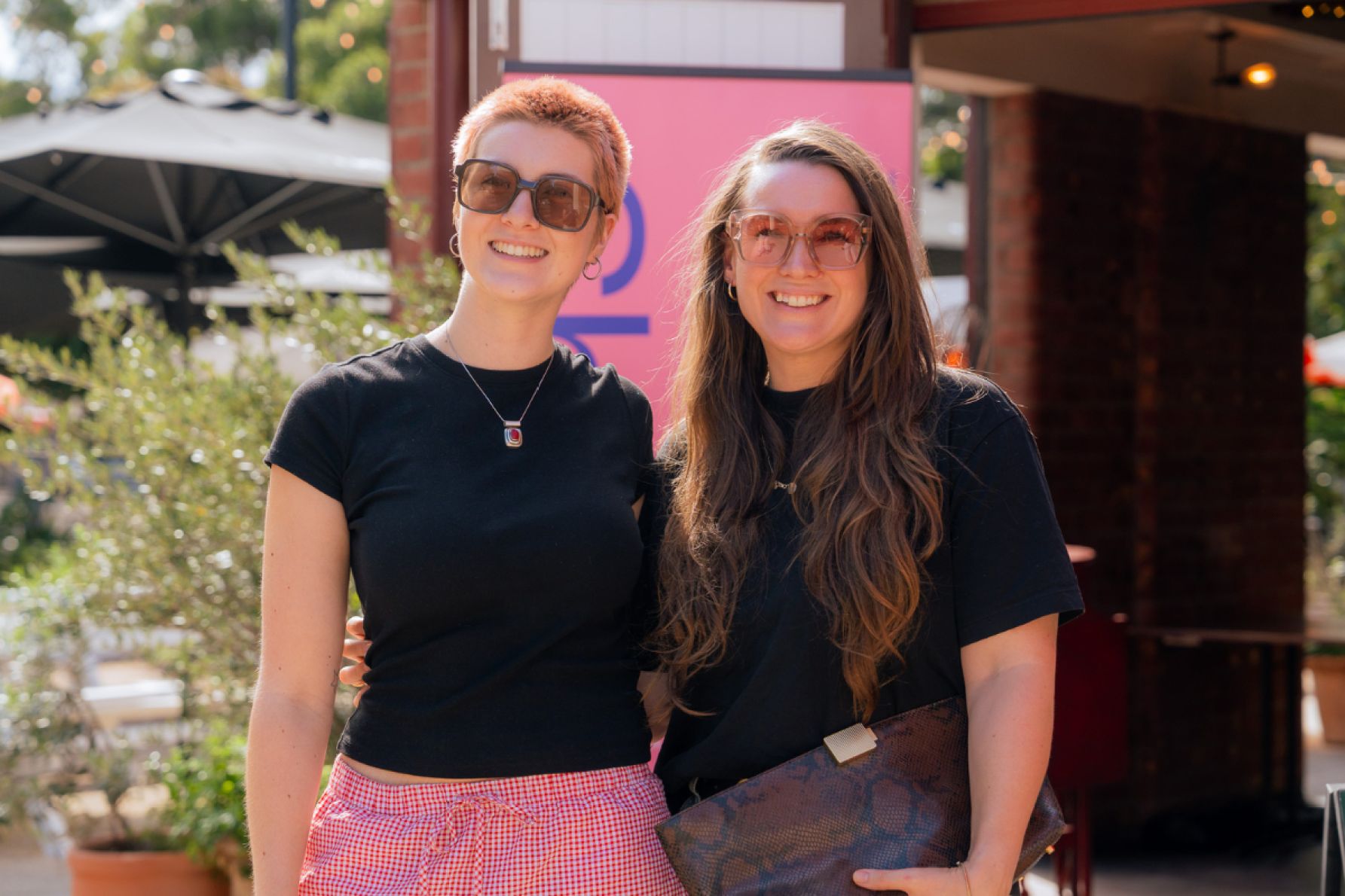 Emily Avard and Hannah Priebe-Clarke