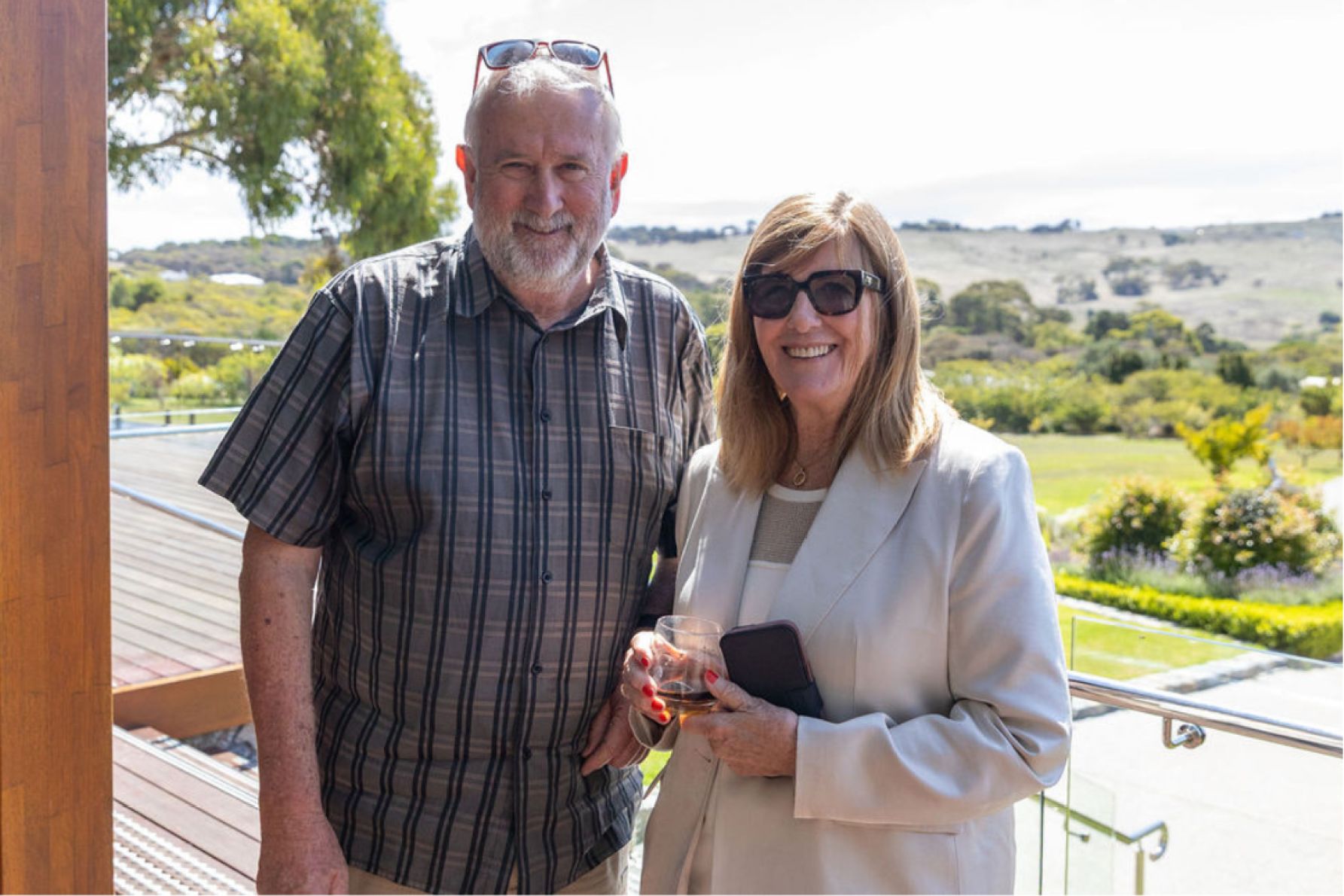 Greg Williams and Janet Forster