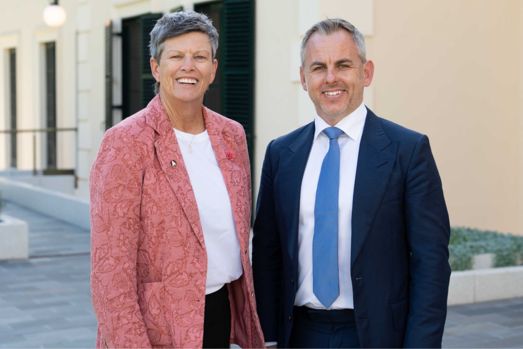 Heather Barclay and David Jenkins