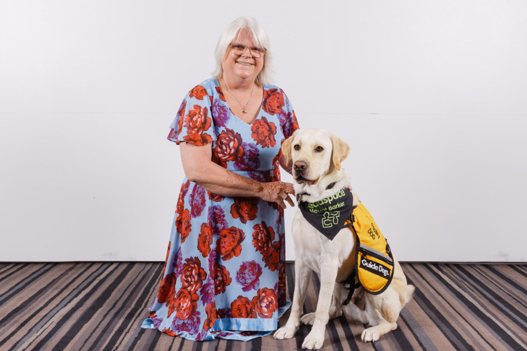 Ingrid Puise with Marley