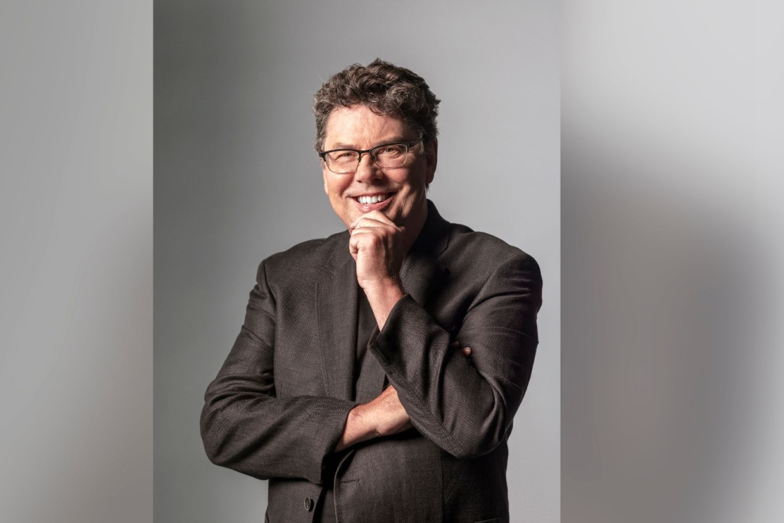 Former ABC presenter James Valentine poses for a portrait in Sydney. Picture: Supplied by ABC