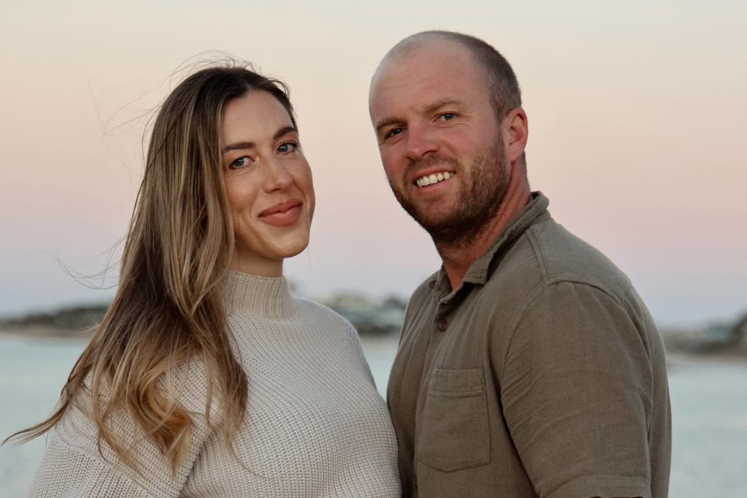 Jaryd Dawson and his wife Jessica Carter Dawson. Picture: Facebook