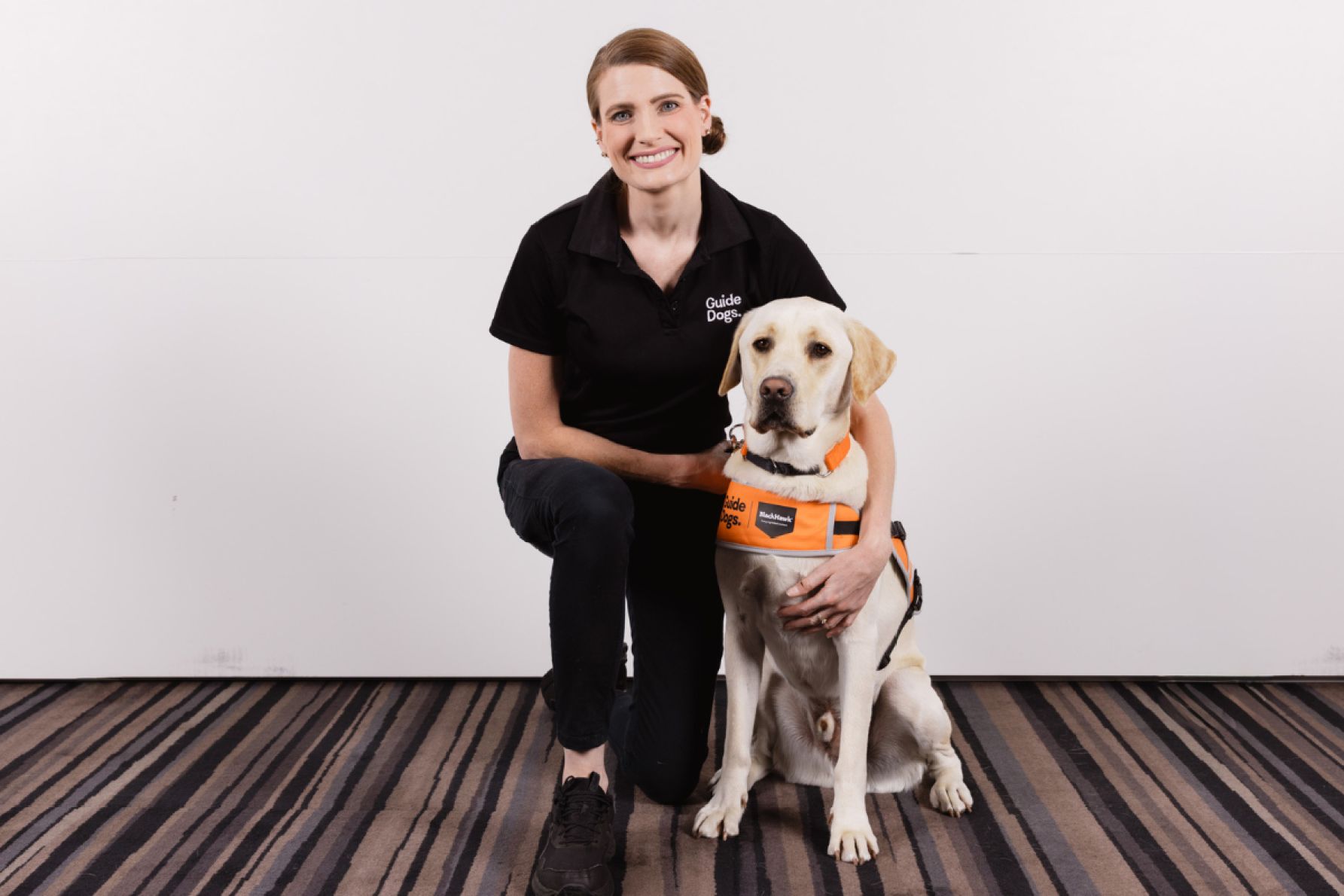 Jessica Whittaker with Merlin