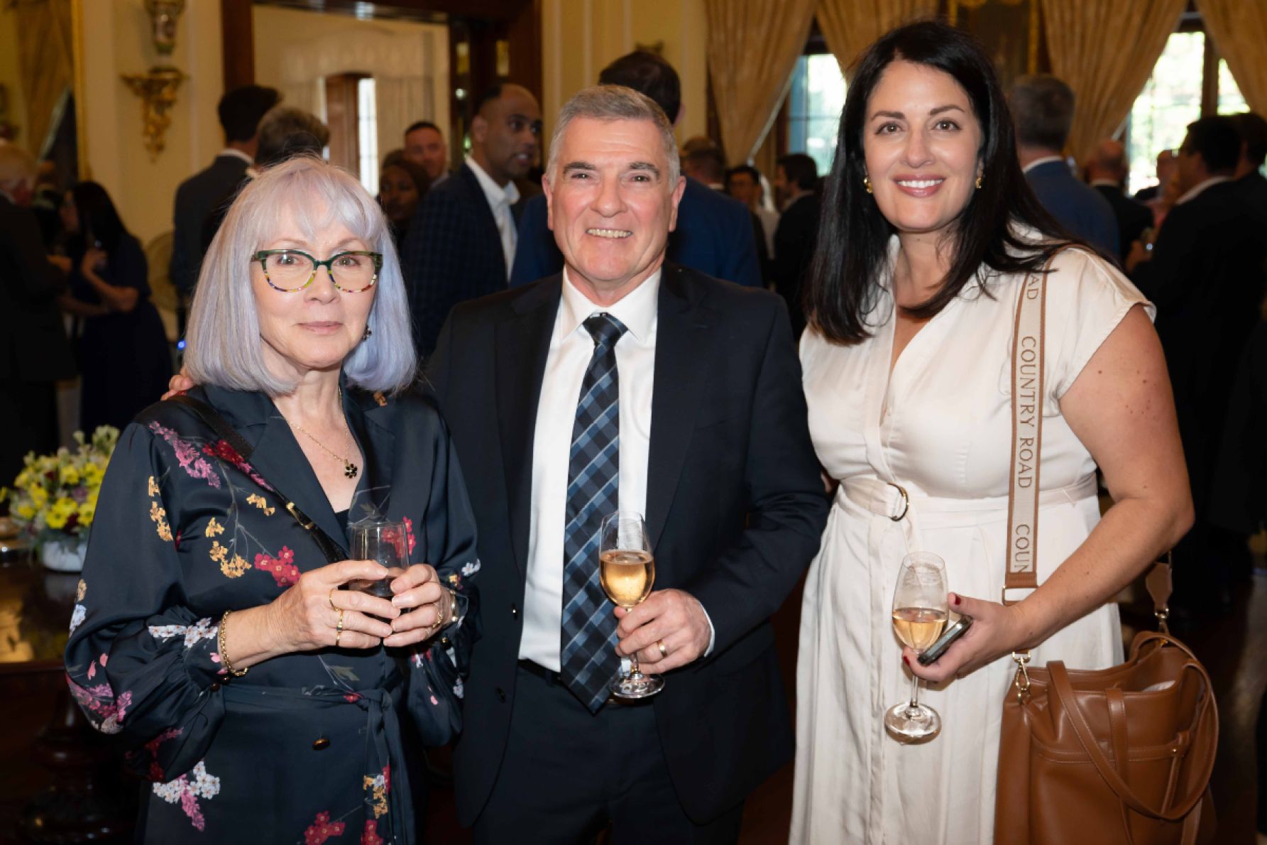 Julie Kerr, John Devine and Madeleine Bekavac
