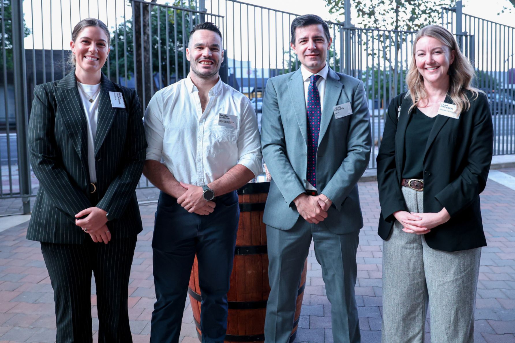 Karla Della Pietra, Thomas Etherton, James Kitching and Lana Davidson