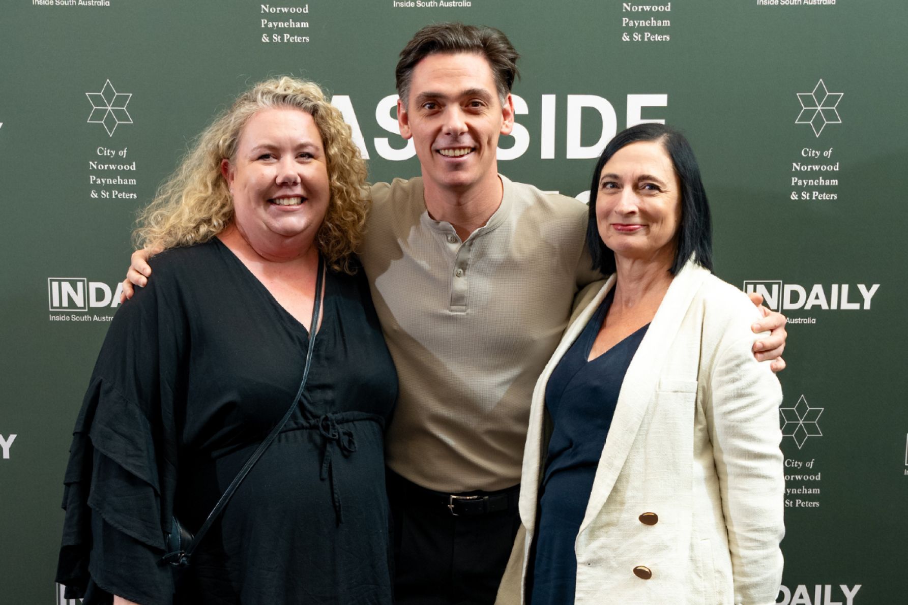 Kerry Bray, Jake Kellie and Erica Pennington