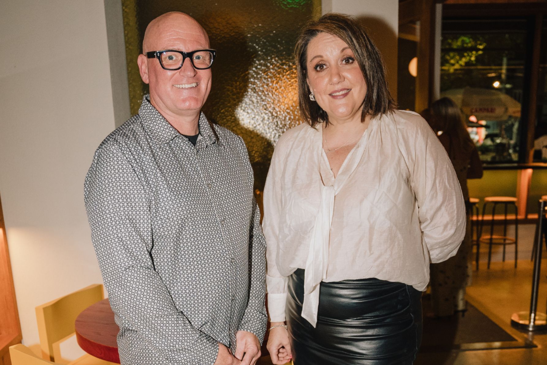Lee Cumberlidge and Lisa Woolford