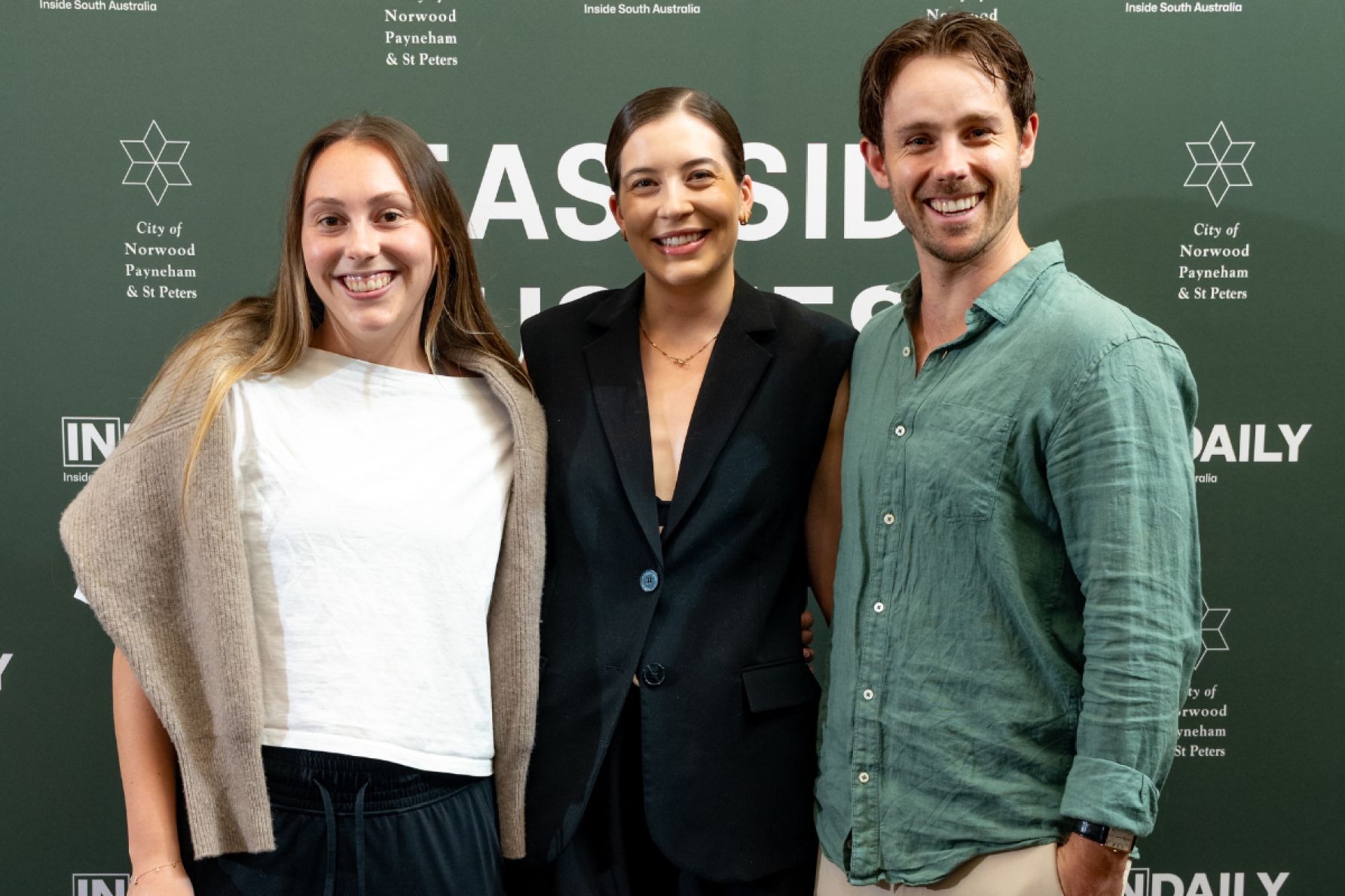 Maddie Wise, Charlotte O'Sullivan and Aden O'Sullivan
