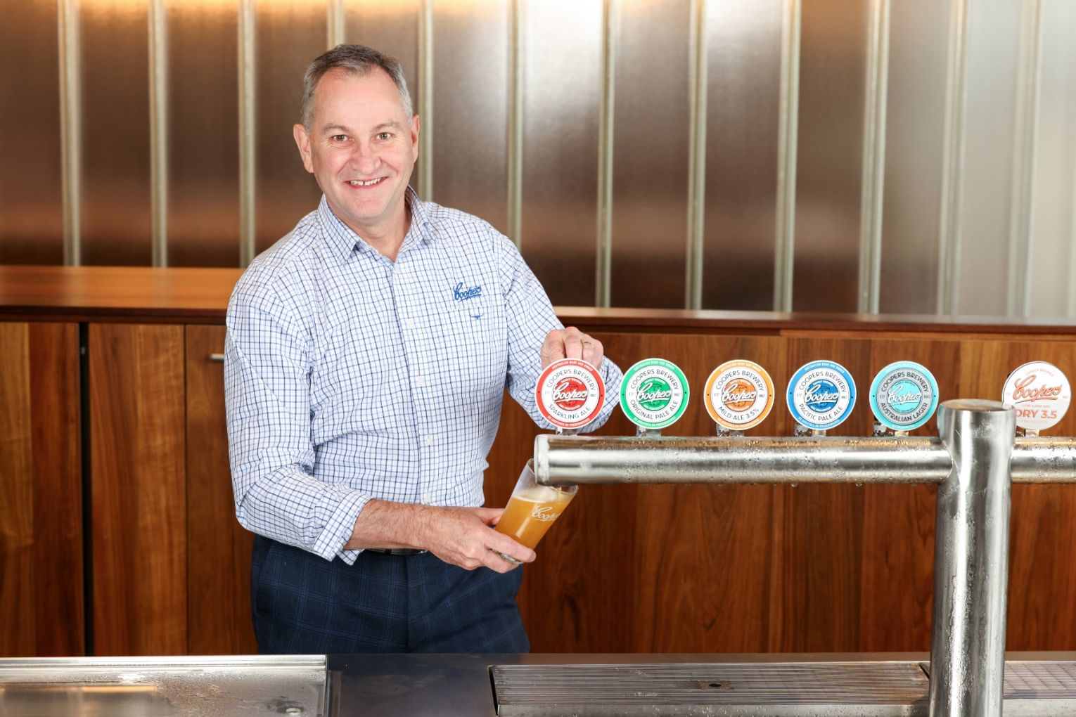 Coopers managing director Michael Shearer. Photo: Supplied/Coopers