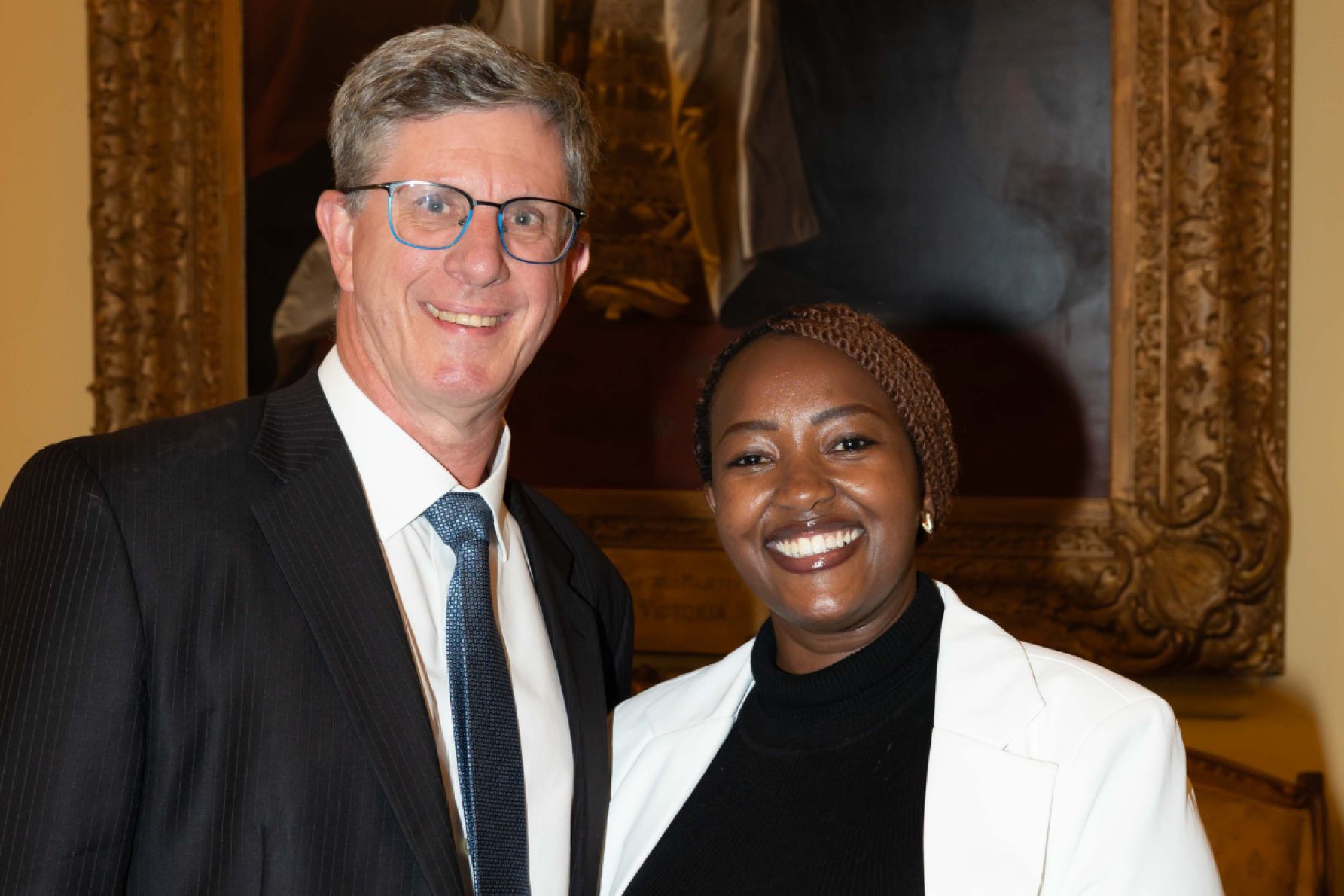 Michael de Heus and JayJay Githinji