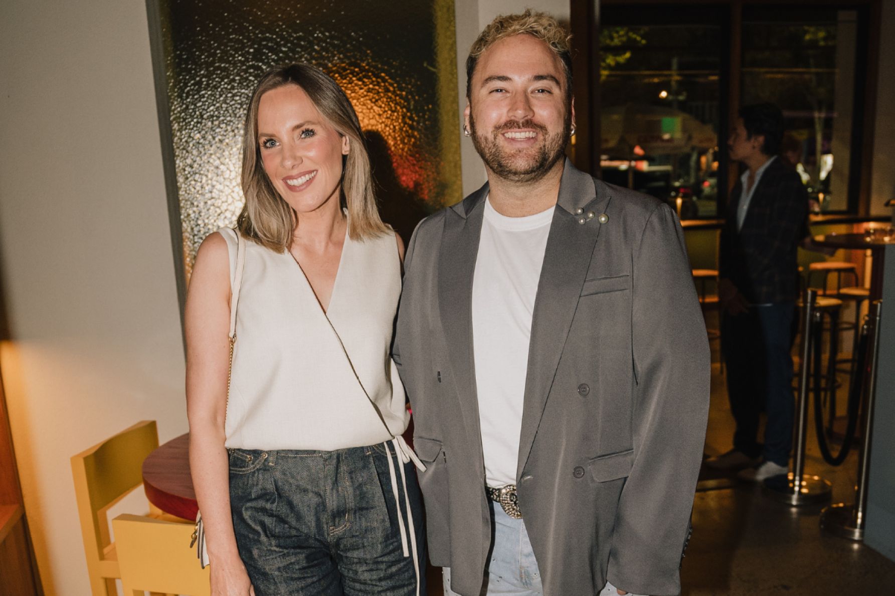 Michelle Beltrame and Thomas Phillips