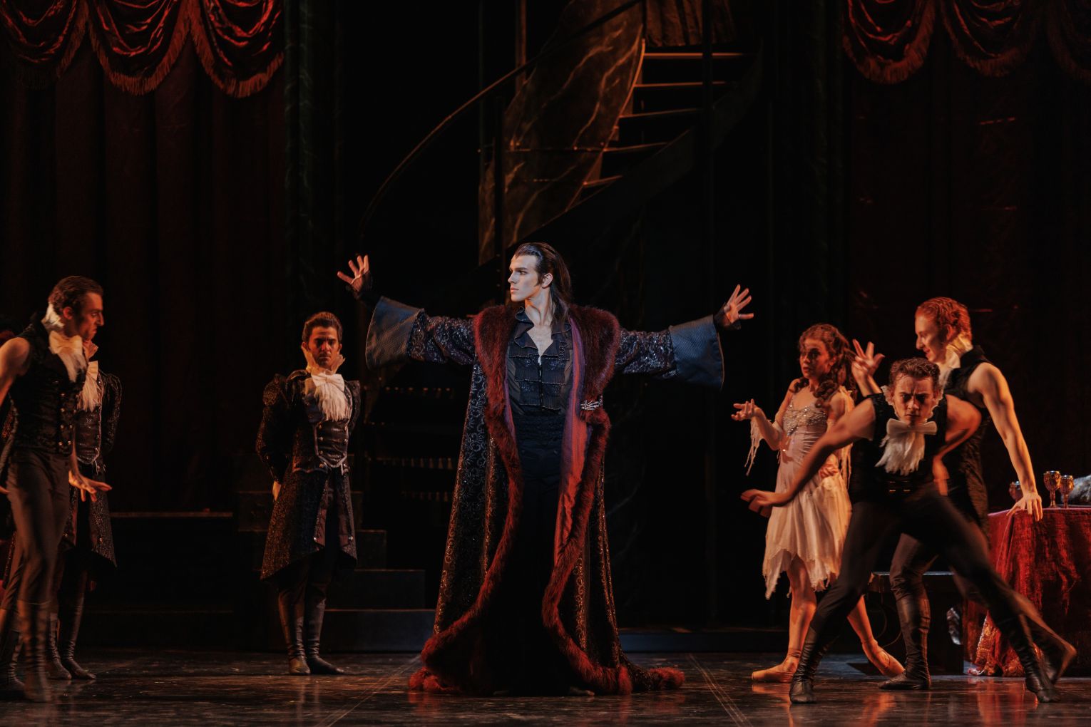 Charles Dashwwod as Young Count Dracula in Dracula. Photo: Jonathan VDK / Supplied