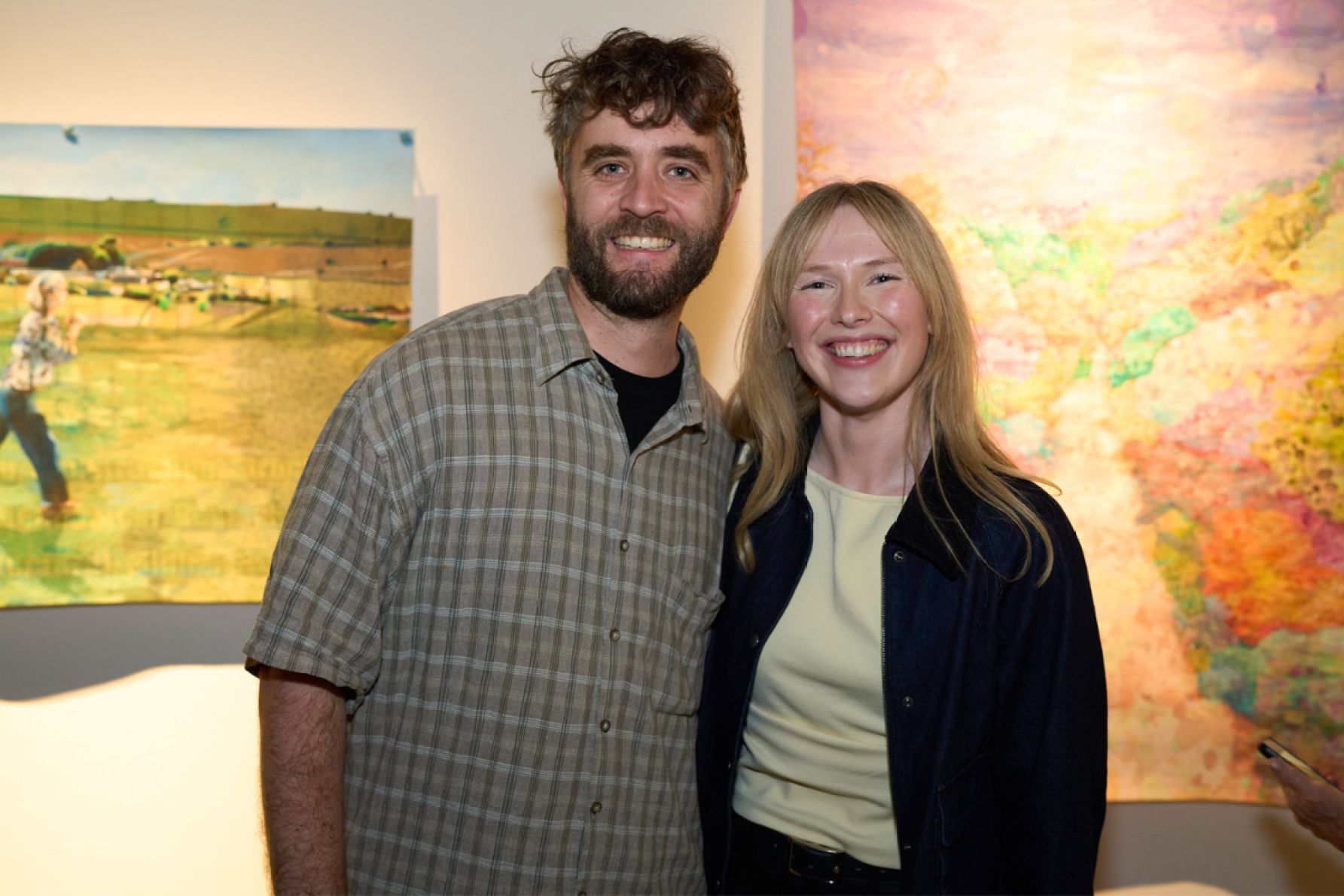 Nicholas Hanisch and Bernadette Klavins