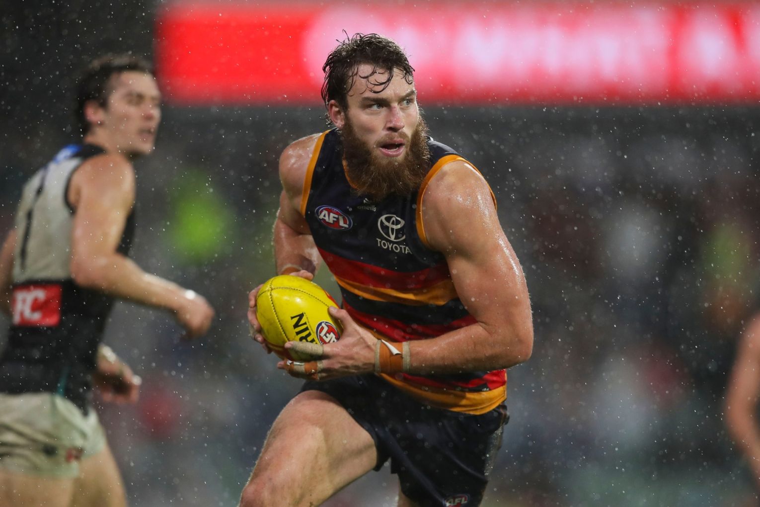 Crows player Riley Thilthorpe. Picture: AAP/Matt Turner 