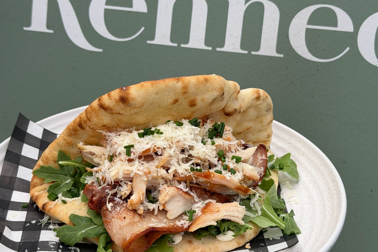 The new Smoked Caesar Sandough at Kennedys Coffee | Credit: Supplied