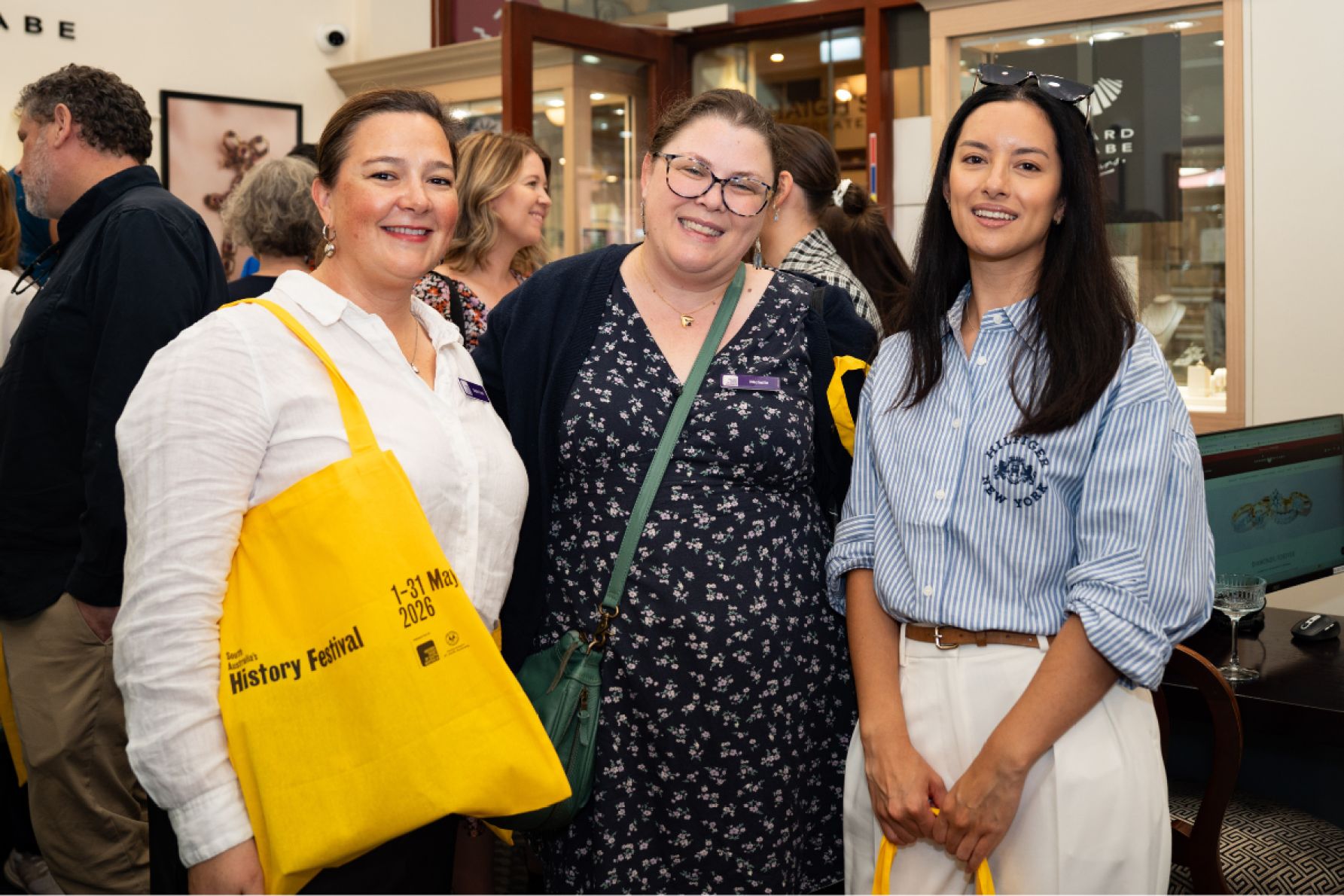 Sophie Tooth, Michelle Fullham and Olga Bednarik