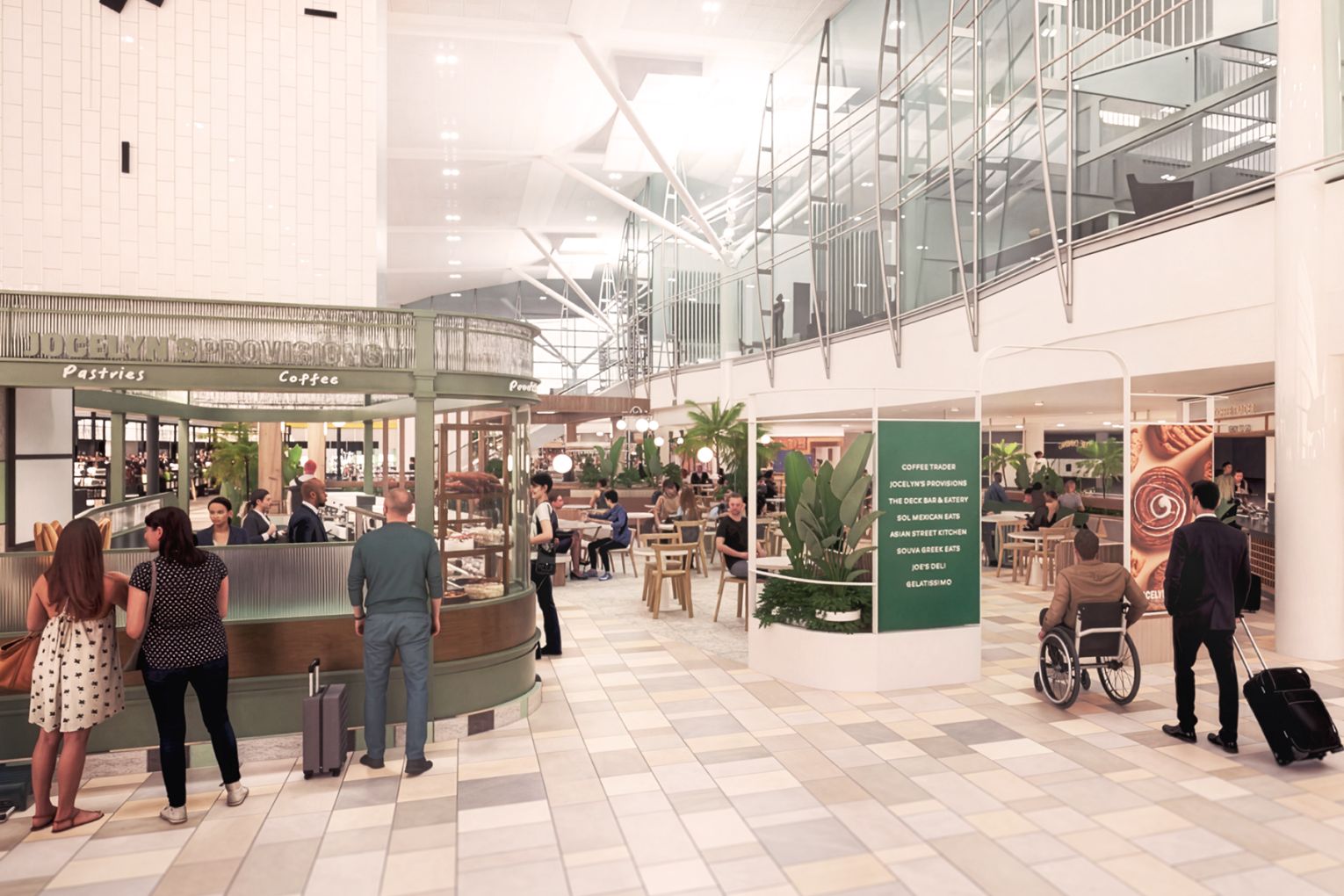 Level 3, Restaurant Collective at Brisbane Airport International Terminal