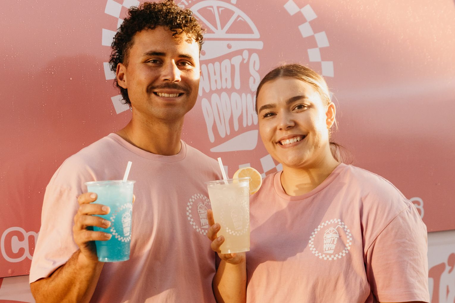 What's Poppin' founders Madi and Will are opening a dirty soda dispensary in California Lane | Credit: image supplied