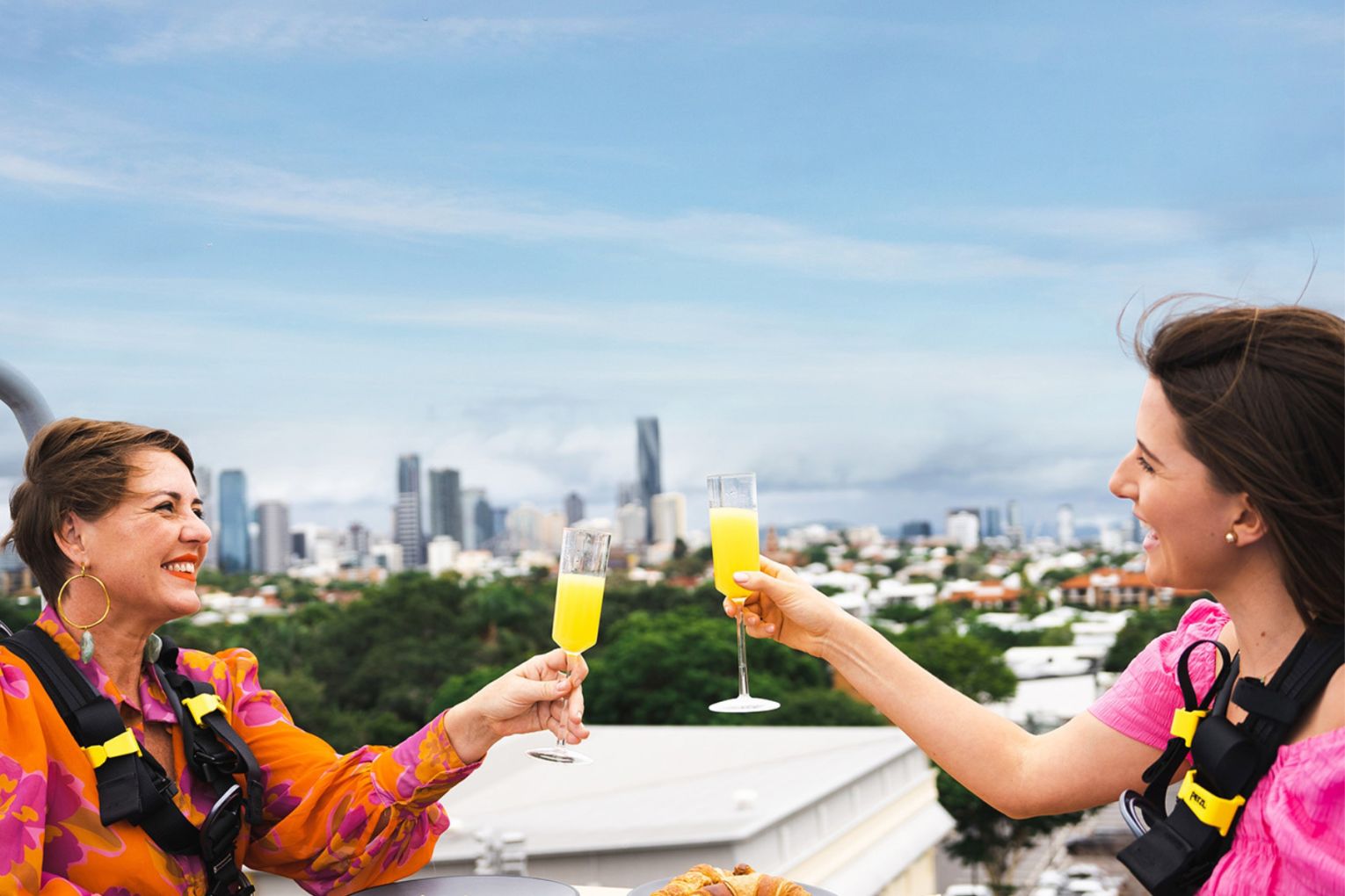 Treat mum to brunch 17-metres above ground at Vertigo at Brisbane Powerhouse. Credit: image supplied