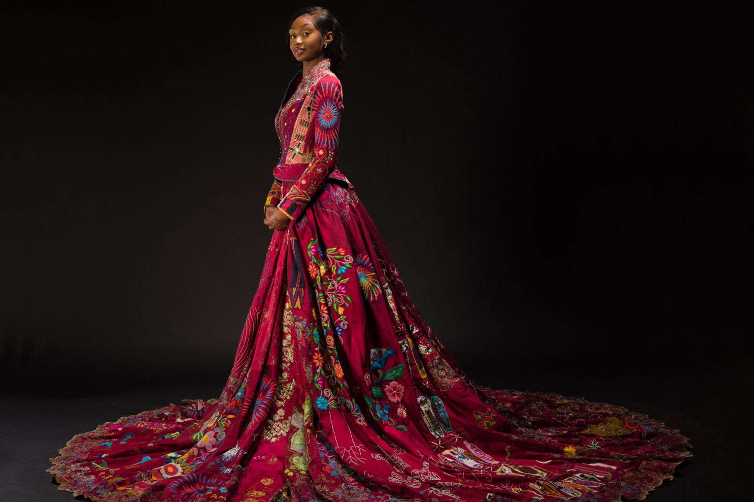 The Red Dress will be exhibited at Museum of Brisbane from July 25 to September 13. Credit: Mark Pickthall