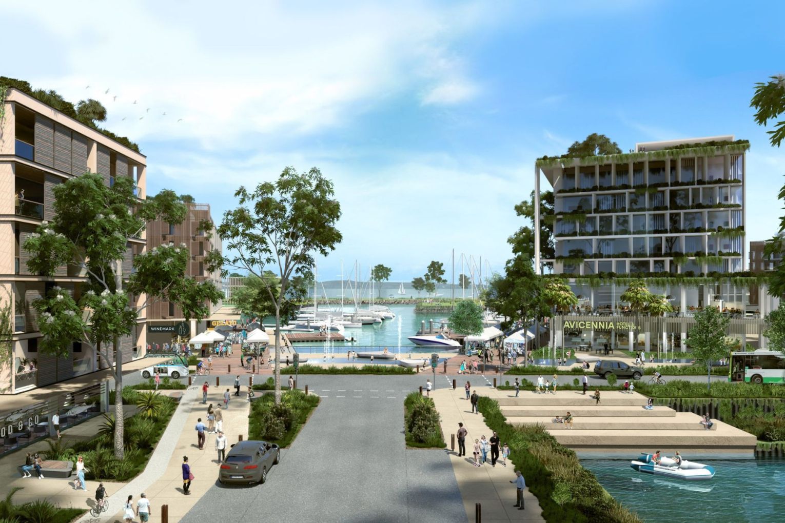 Walker has announced it has withdrawn its Toondah Harbour application. Picture: Supplied 