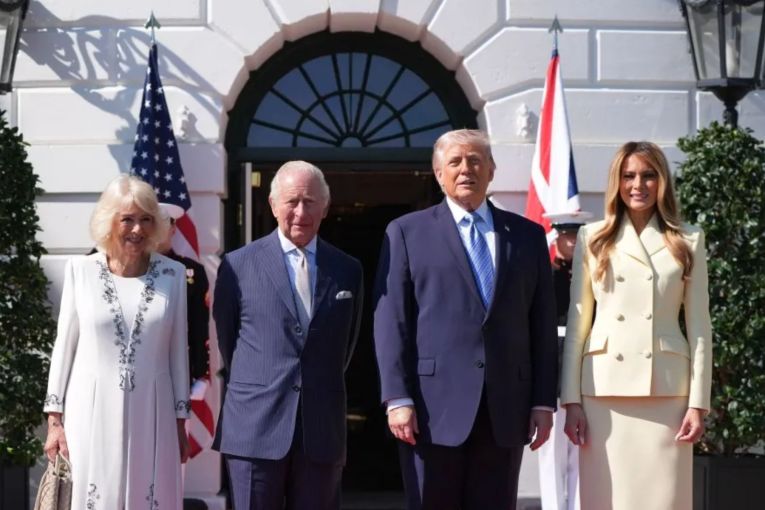 Thumbnail for King touches down in US with tough mission