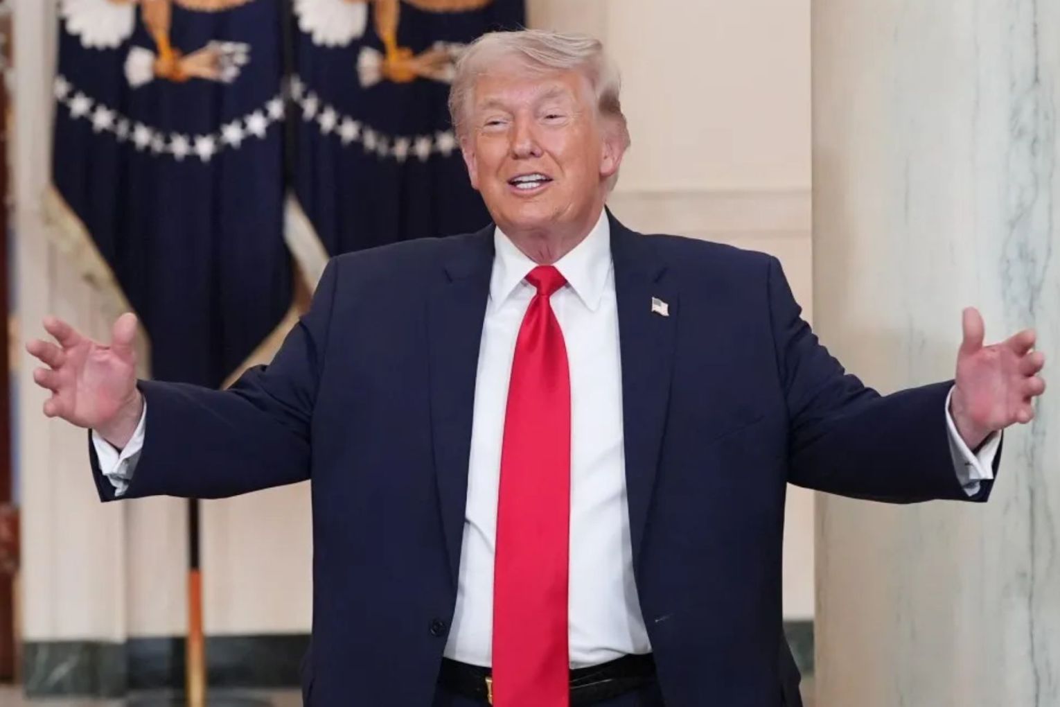 US President Donald ‌Trump says Australia, Japan ‌and ‌South ⁠Korea did not offer to help on Iran.