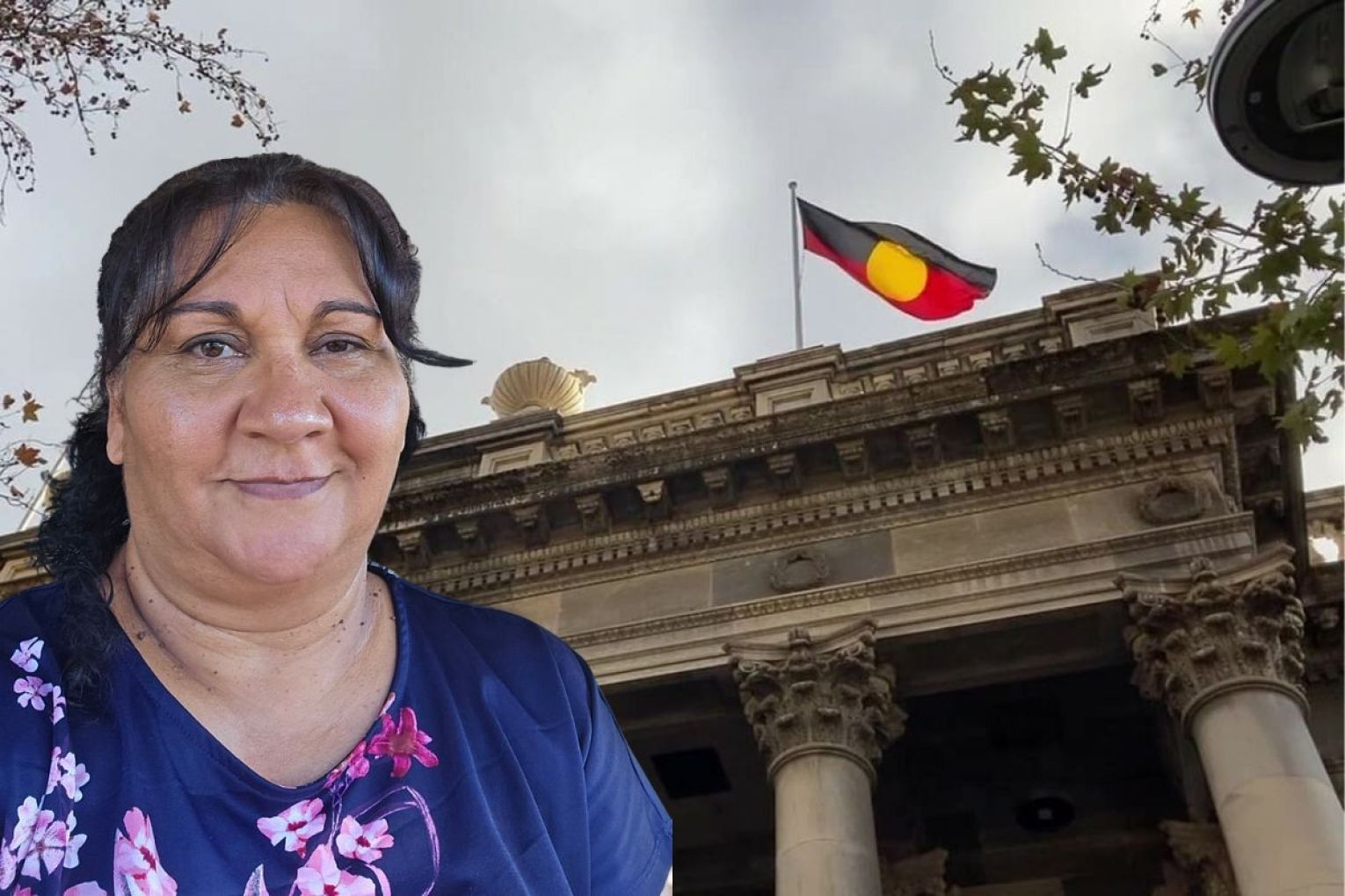 Joy Makepeace is a Kamilaroi Murrawarri woman and a member of the Stolen Generation. She was re-elected to South Australia's Voice to Parliament this week. Pictures: supplied