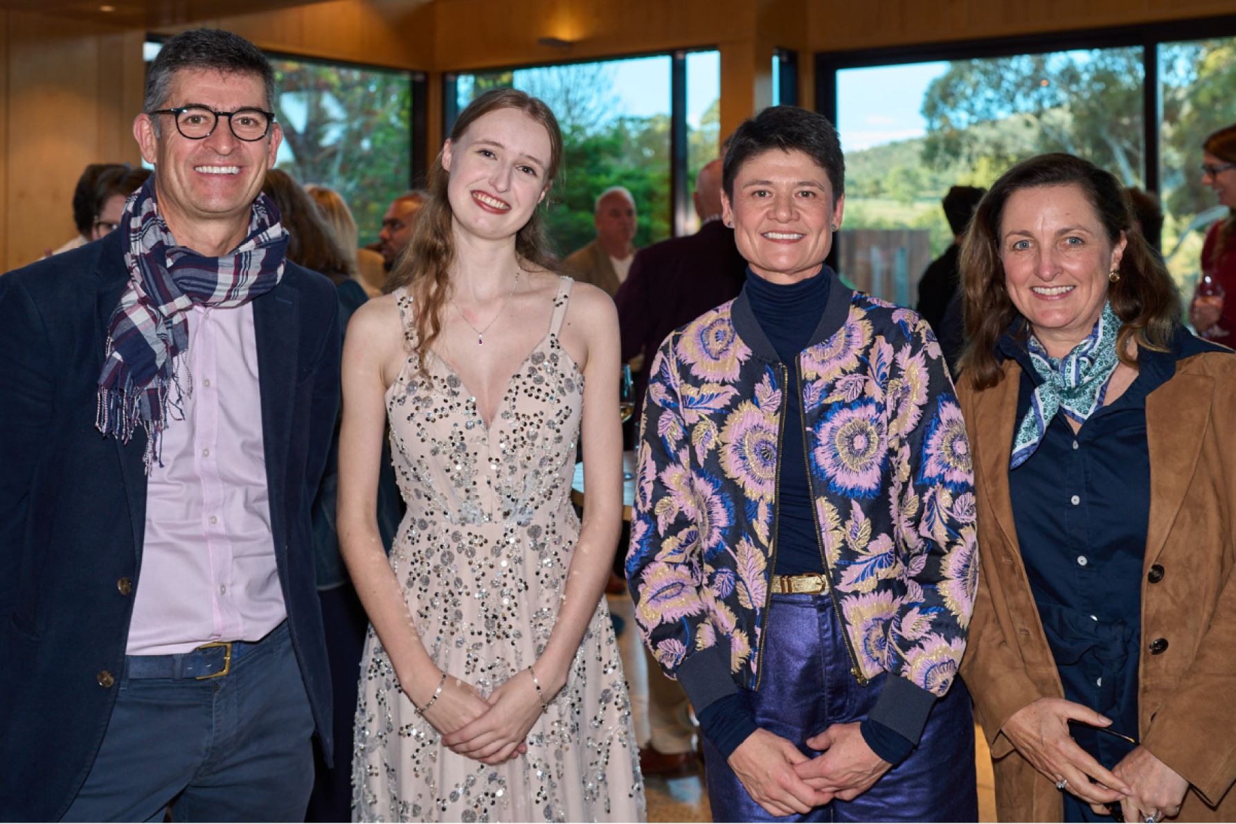 Toby Langley, Tasha Stevens, Sarah Langley and Primrose Langley